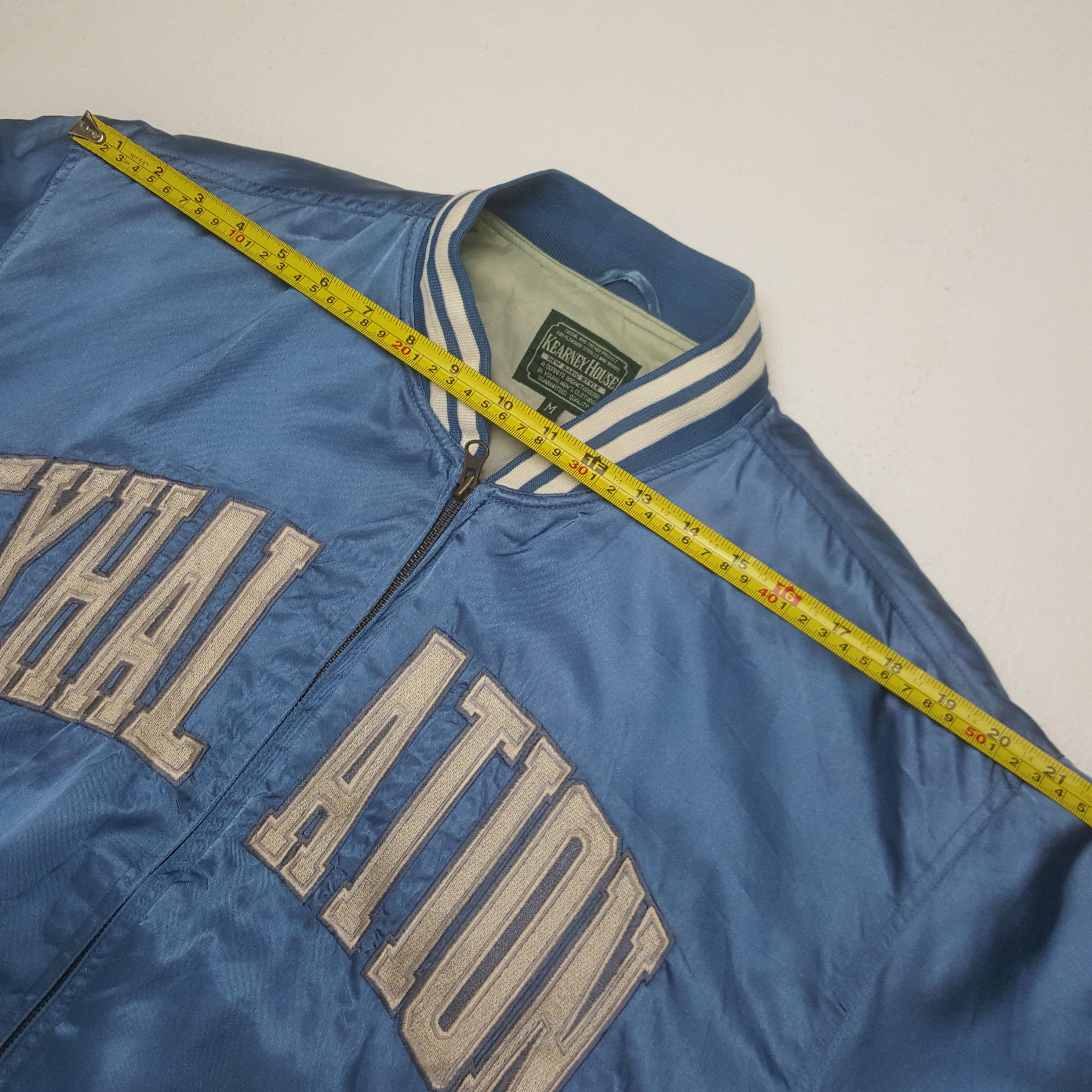 Vintage Vintage Exhalation Zipper Bomber Jacket Size US M / EU 48-50 / 2 - 5 Thumbnail