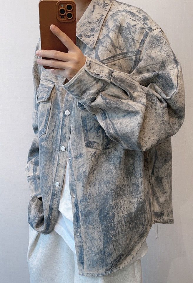 Sabotage — Avant-garde A-print Top Sabotage — Avant-garde A-print