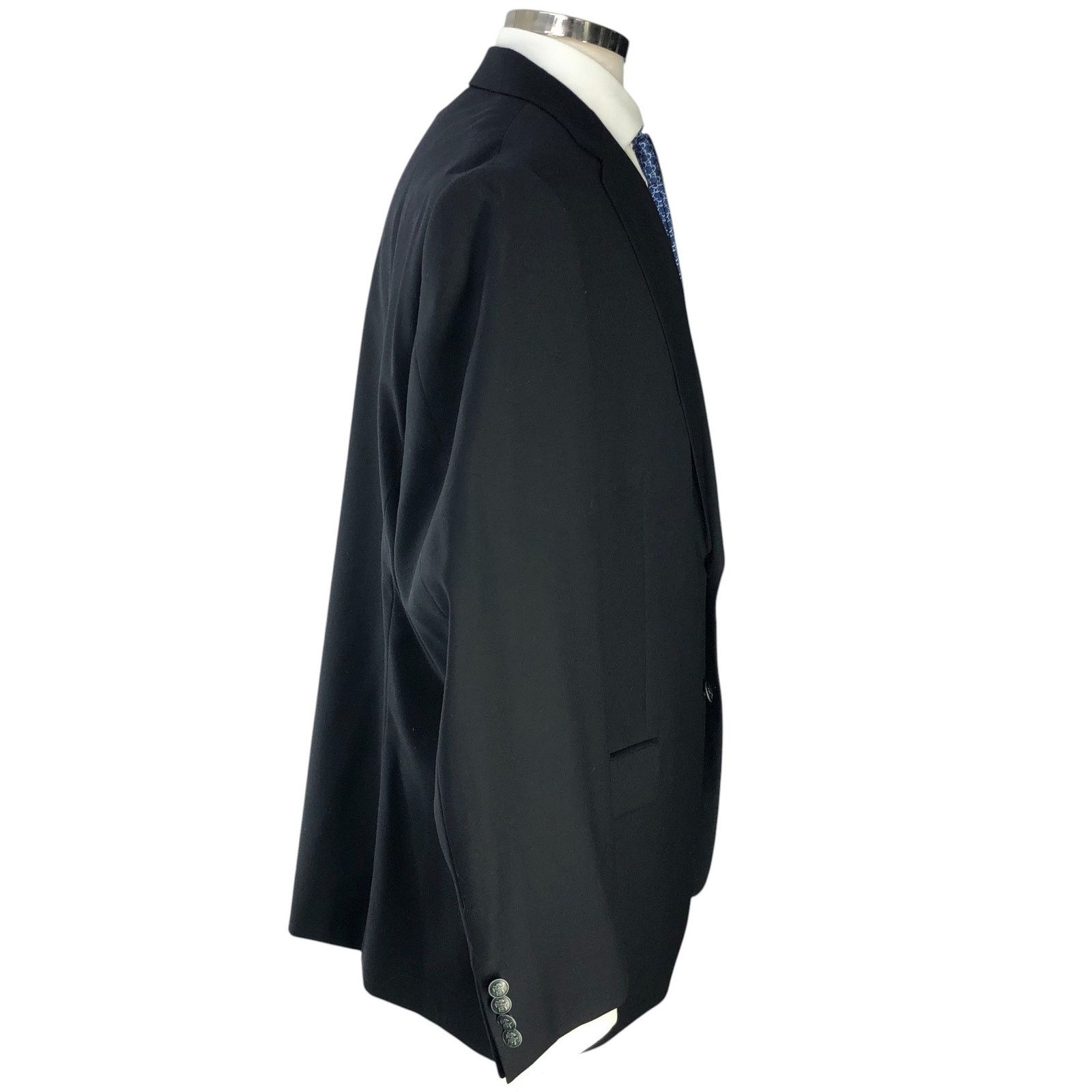 Hart Schaffner Marx Hart Schaffner Marx HSM Size 50R Blazer Blue Metal Buttons Size 50R - 11 Thumbnail