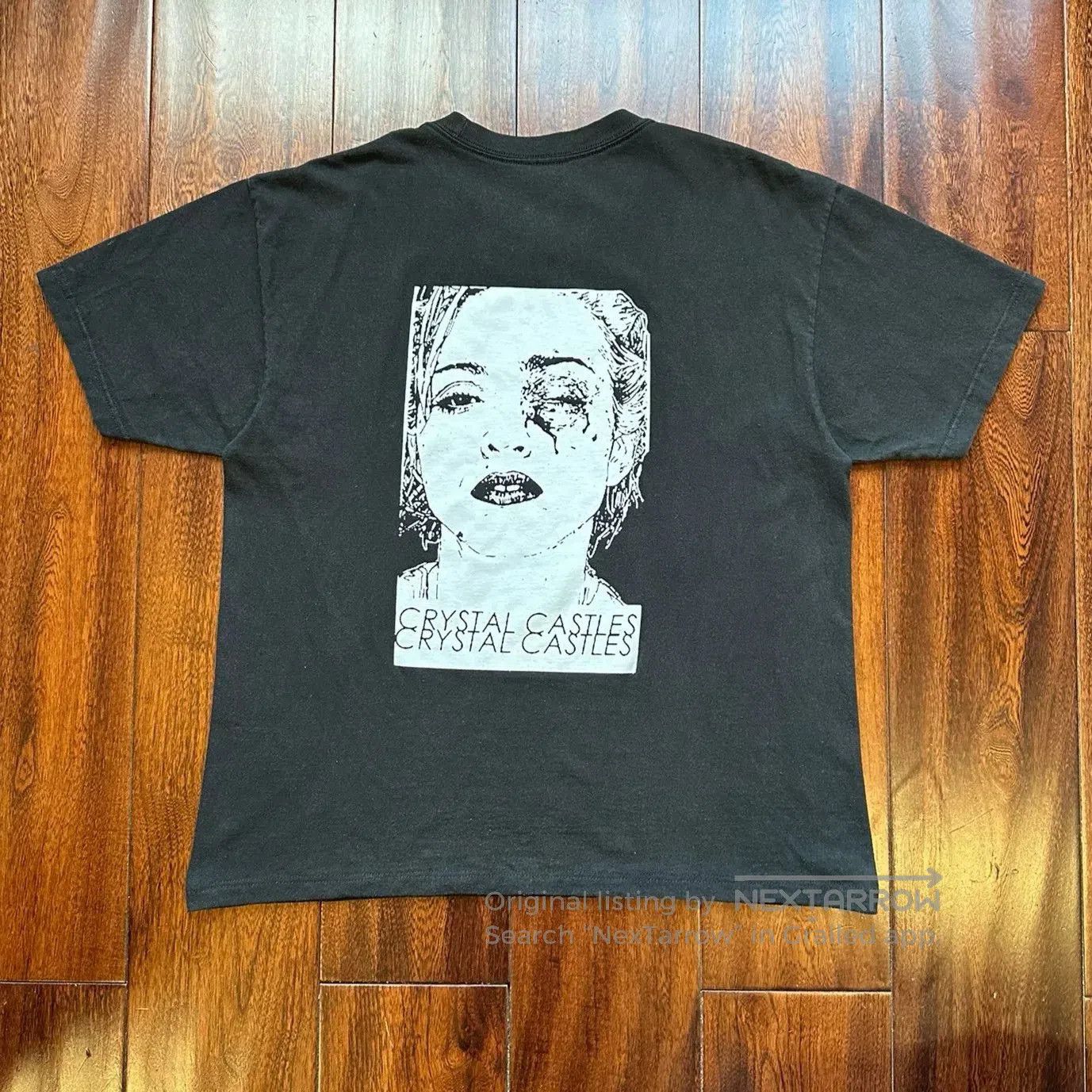 Vintage Vintage 00s Crystal Castles Madonna Tee. Size US XXL / EU 58 / 5 - 2 Thumbnail