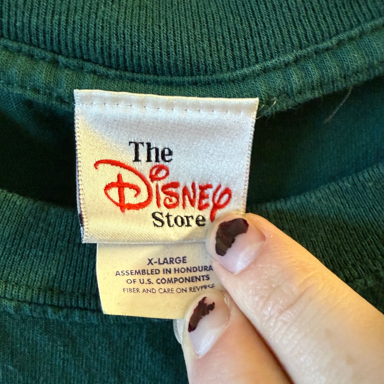 Disney Vintage Tigger embossed Green Shirt XL Size US XL / EU 56 / 4 - 4 Thumbnail