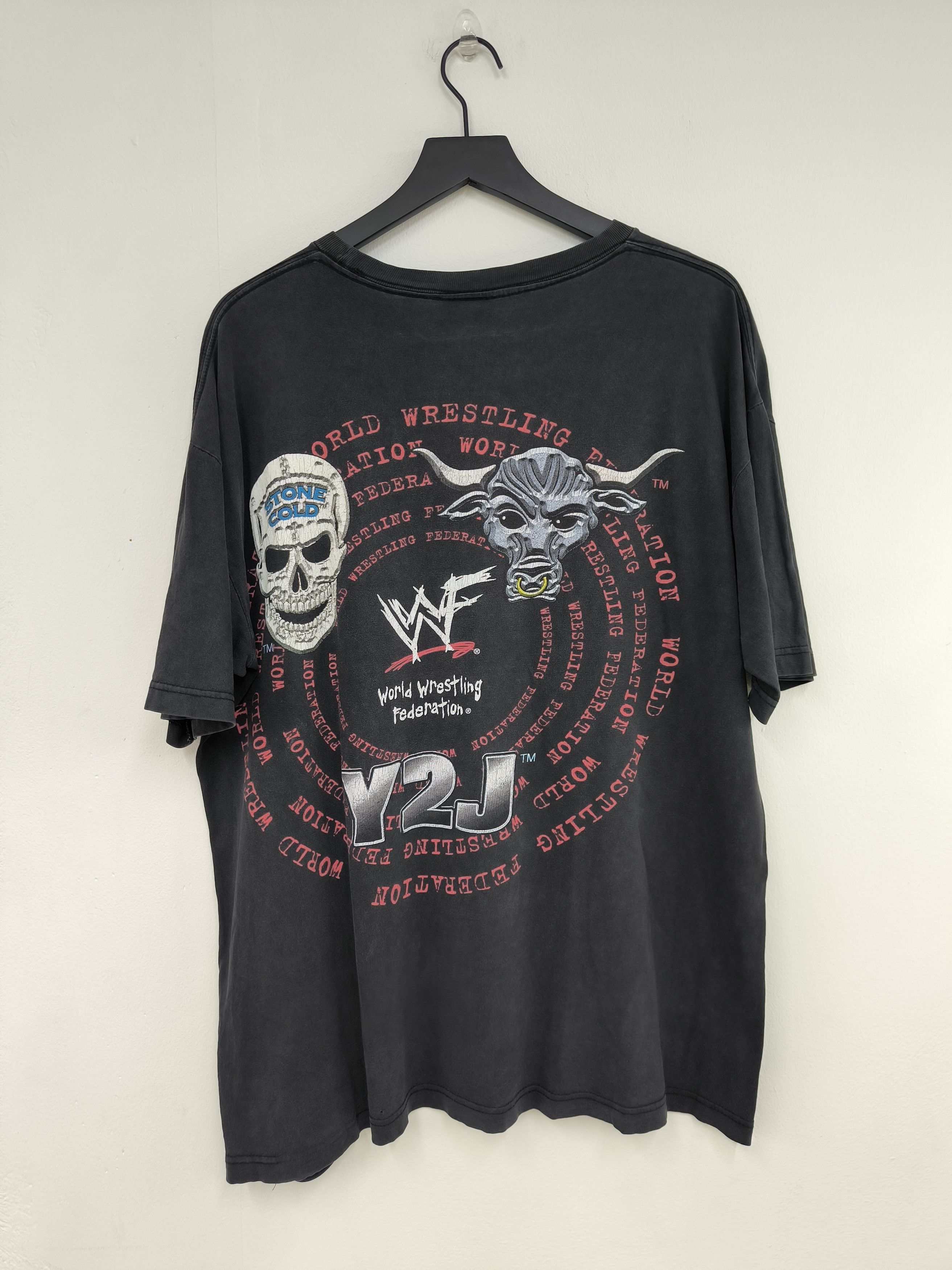 WWF WWF Stone Cold The Rock Jericho Size US XL / EU 56 / 4 - 2 Thumbnail