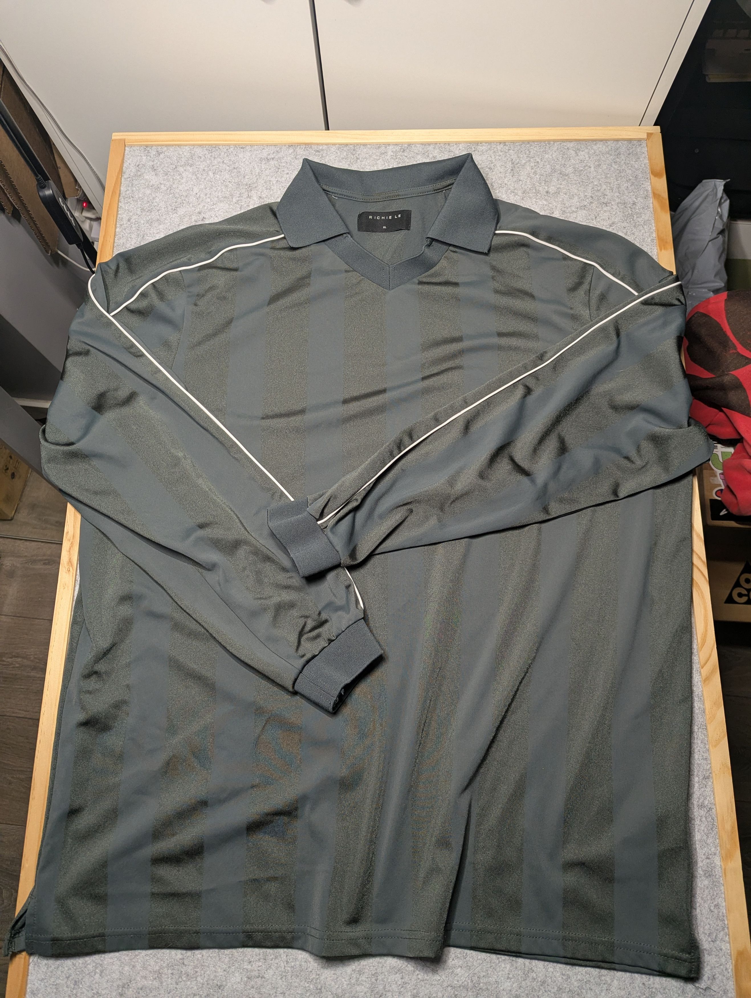 Richie Le Collection Richie Le Collection JERSEY DAILY LONG SLEEVE - PEBBLE GREY Size US XL / EU 56 / 4 - 2 Thumbnail
