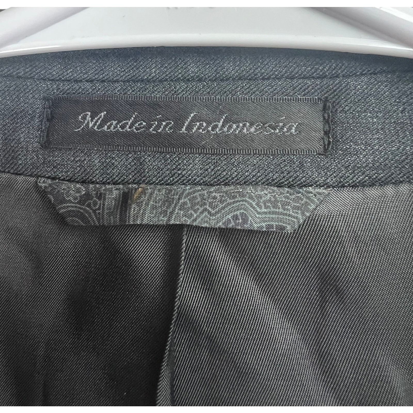 Ralph Lauren Lauren Ralph Lauren Dark Gray Blazer Wool Natural Stretch Size 46R - 3 Thumbnail