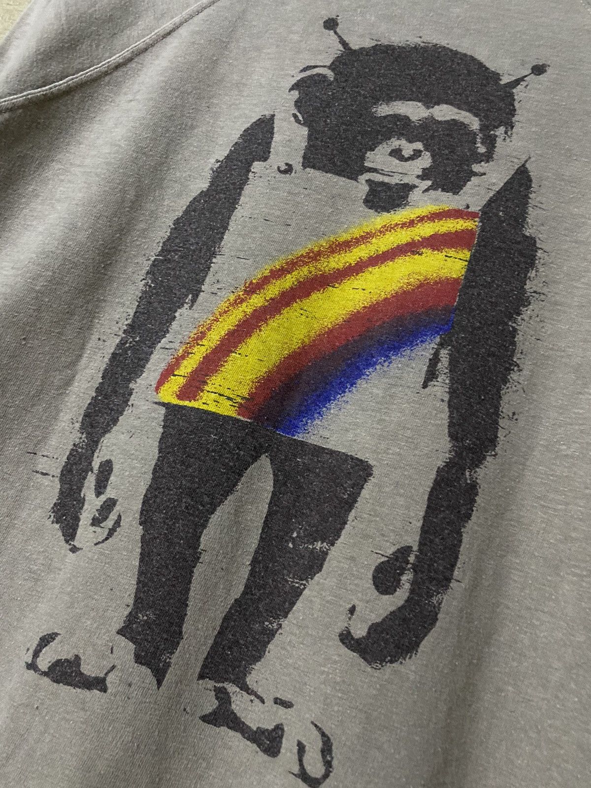 20471120 × Hysteric Glamour RNA INC Japan Rainbow Monkey Sonic Flower Groove Longsleeve Size US S / EU 44-46 / 1 - 15 Thumbnail