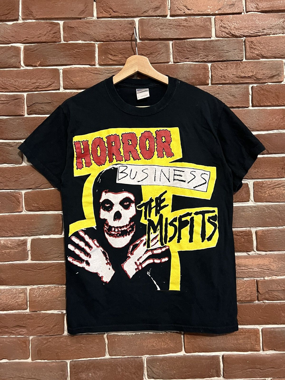 Band Tees Rare Vintage 00s Misfits Horror Business Post Punk Band Tee Size US S / EU 44-46 / 1 - 1 Thumbnail
