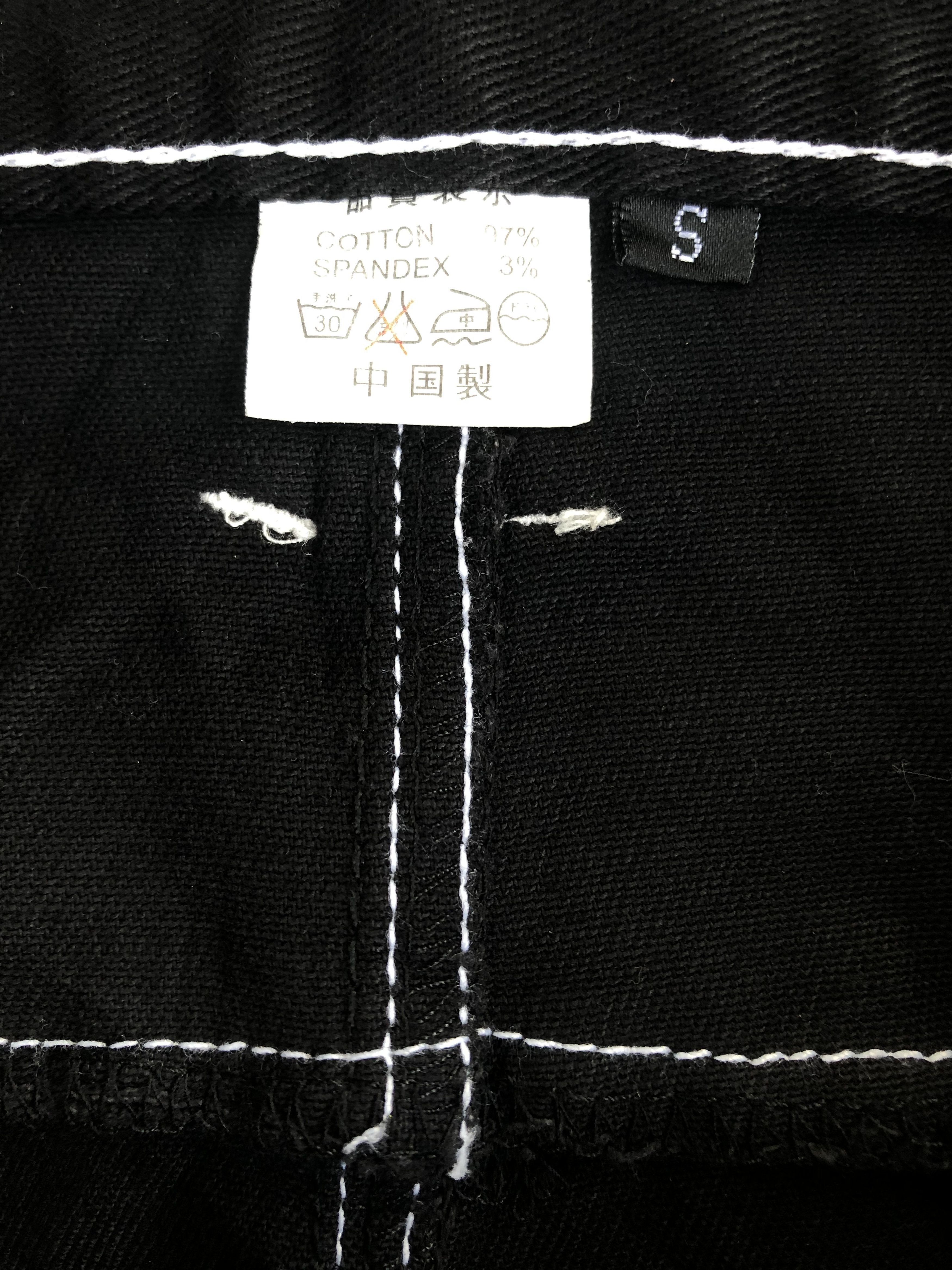 Japanese Brand Y2K Hell Cat Punks Double Waist Pants Size US 30 / EU 46 - 8 Thumbnail