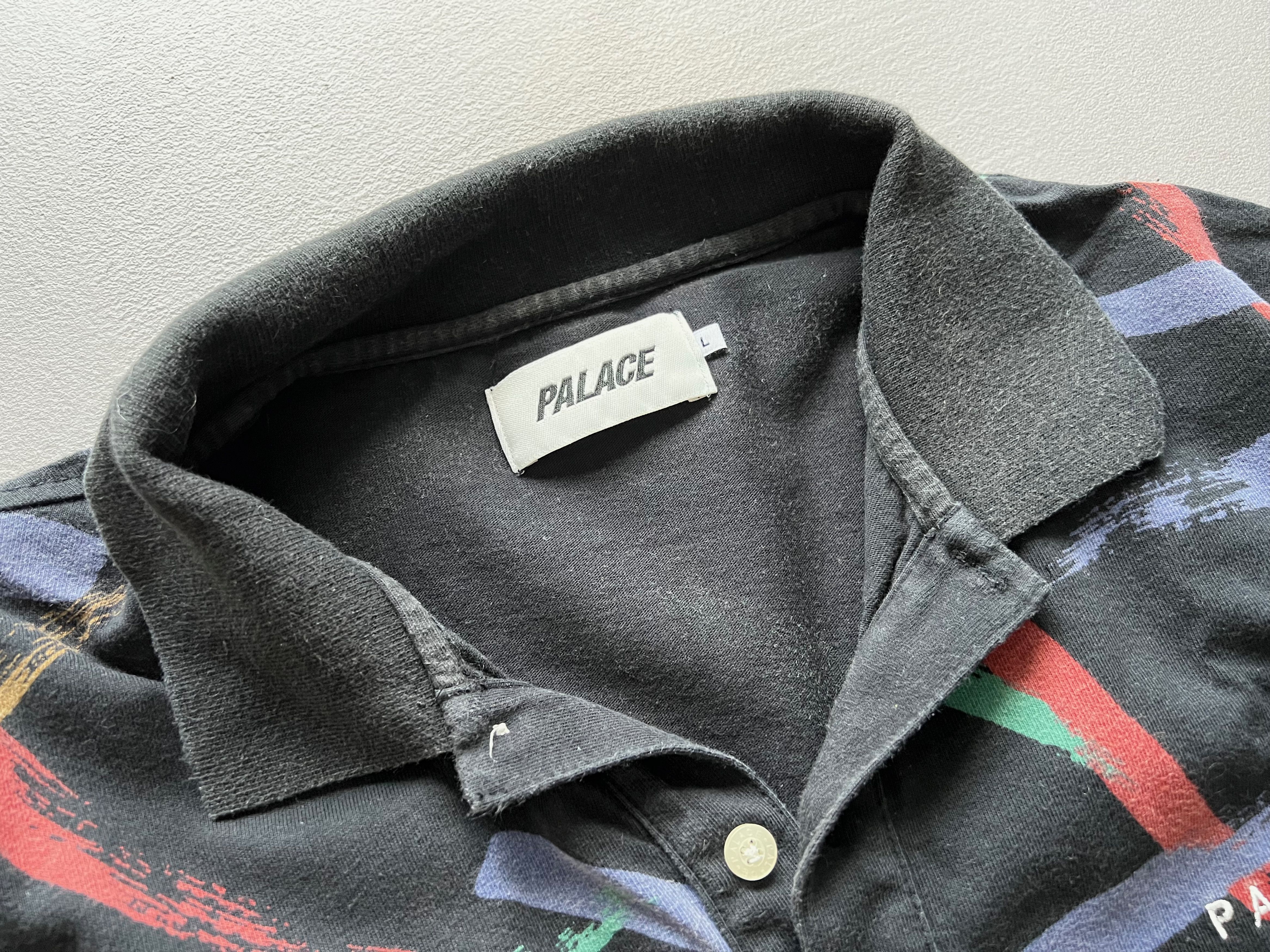 Palace Palace Logo Polo Shirt, Multicoloured Size US L / EU 52-54 / 3 - 6 Thumbnail