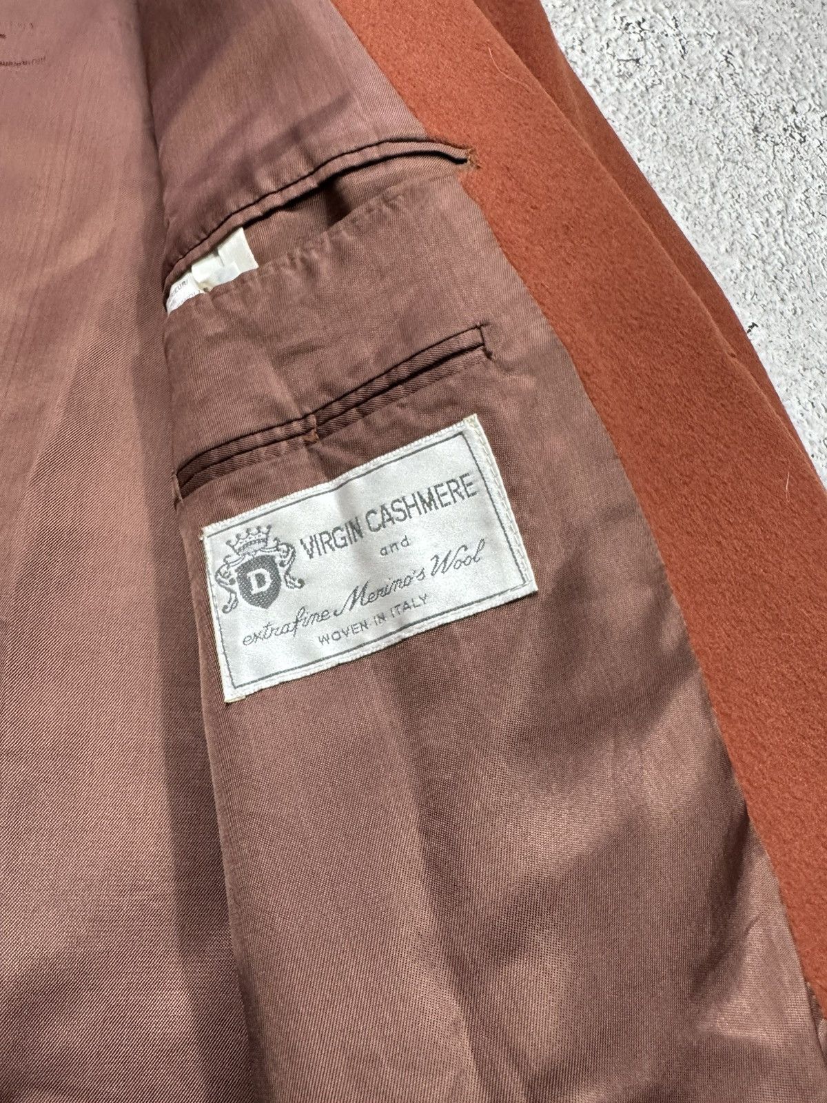 Other Tom English Virgin Cashmere Merino Wool Blazer Coat 44R Size US L / EU 52-54 / 3 - 7 Thumbnail
