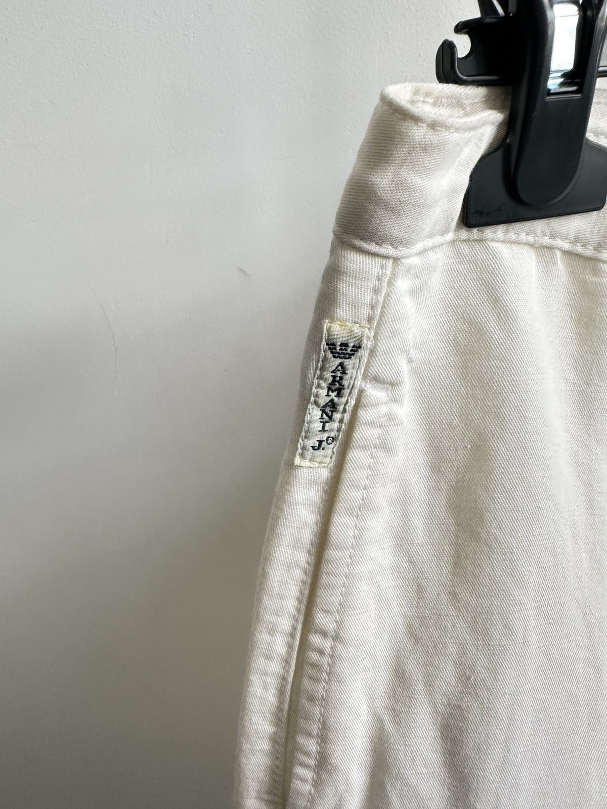 Giorgio Armani Armani Jeans Vintage Hemp Blend Lightweight WMNS Pants 12 Size 34" / US 12 / IT 48 - 4 Thumbnail