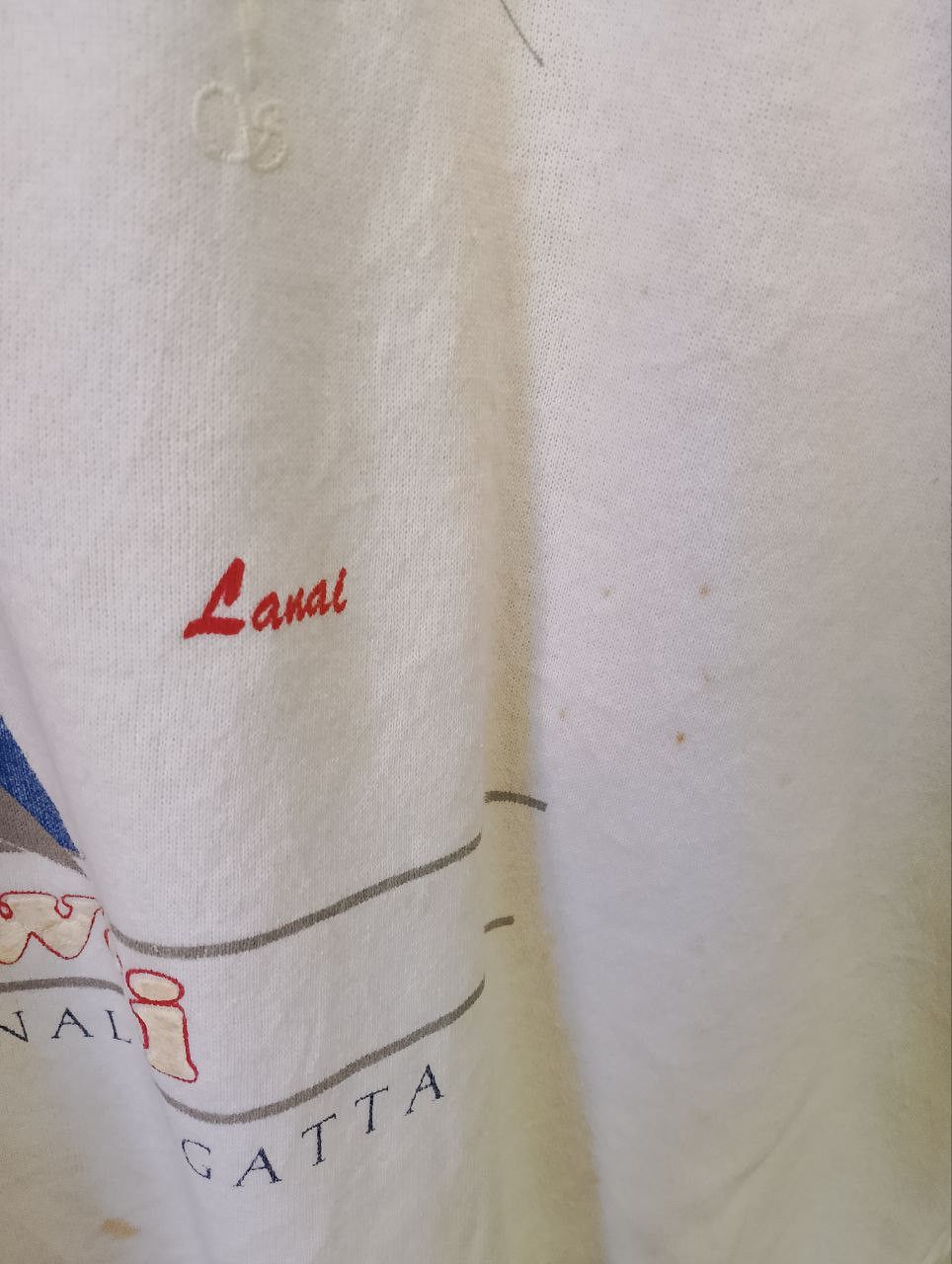 Vintage Vintage 80s HAWAII Lanai Compass International Regatta Size US XL / EU 56 / 4 - 7 Thumbnail