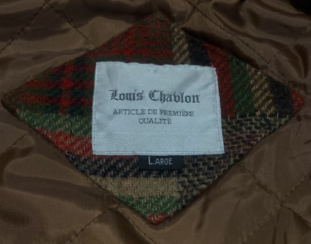Japanese Brand Vintage Japanese Patchwork Wool Jacket By Louis Chavlon Size US L / EU 52-54 / 3 - 9 Thumbnail