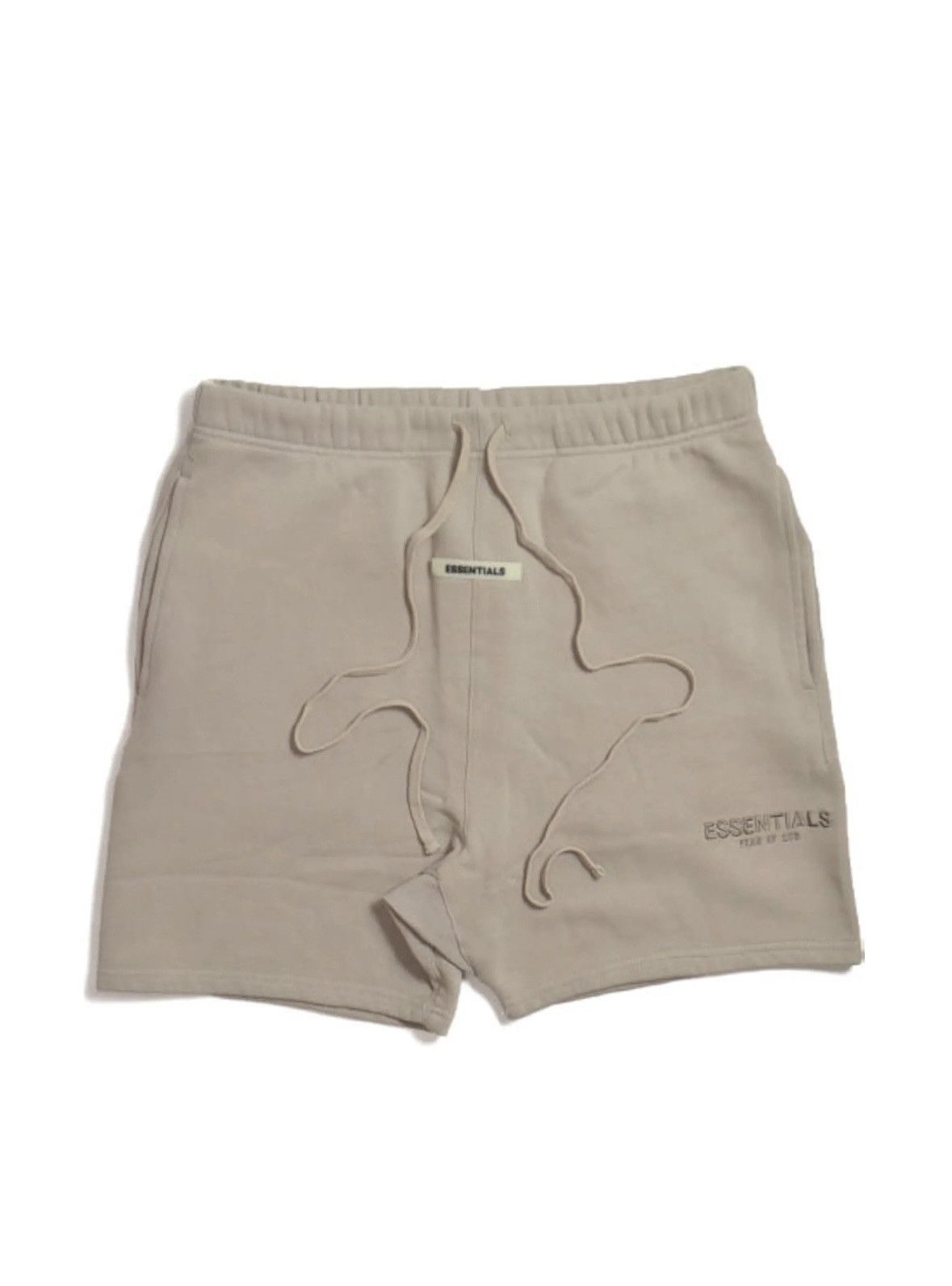 Essentials × Fear of God Sweat Shorts - Tan Size US 30 / EU 46 - 1 Thumbnail