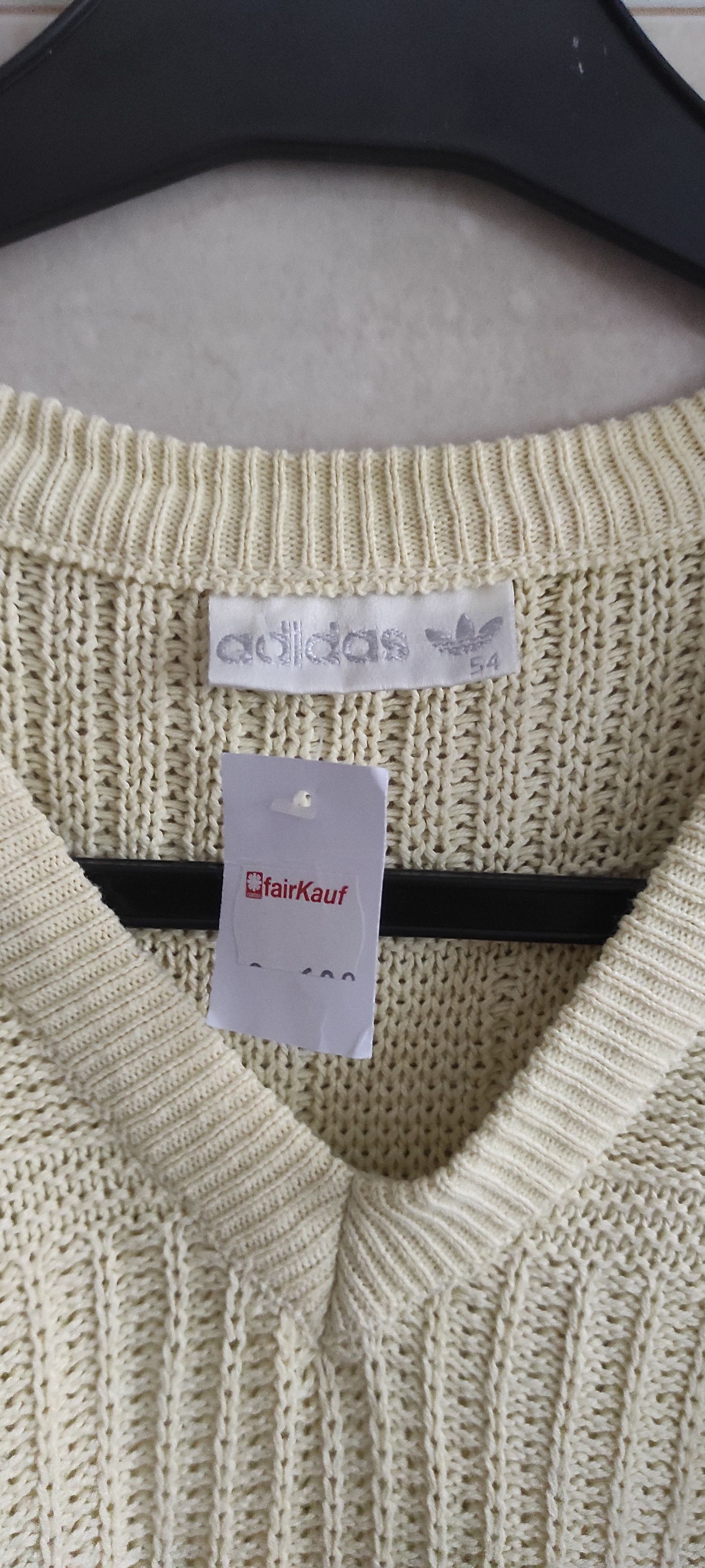 Adidas Adidas 3 Sripes Original 80s knitted sweater Made in Austria Size XL / US 12-14 / IT 48-50 - 9 Thumbnail