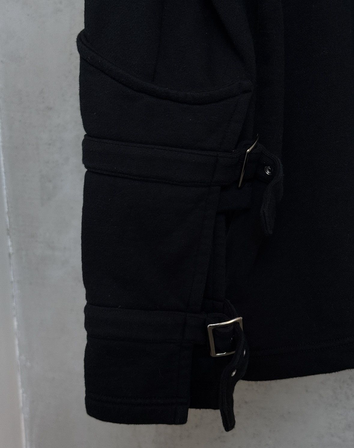 Comme des Garcons Homme Plus Comme des Garçons Homme Plus Buckled Sweatshirt AW16 Size US L / EU 52-54 / 3 - 6 Thumbnail