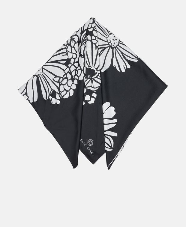 Elie Saab Silk square scarf Size ONE SIZE - 1 Thumbnail