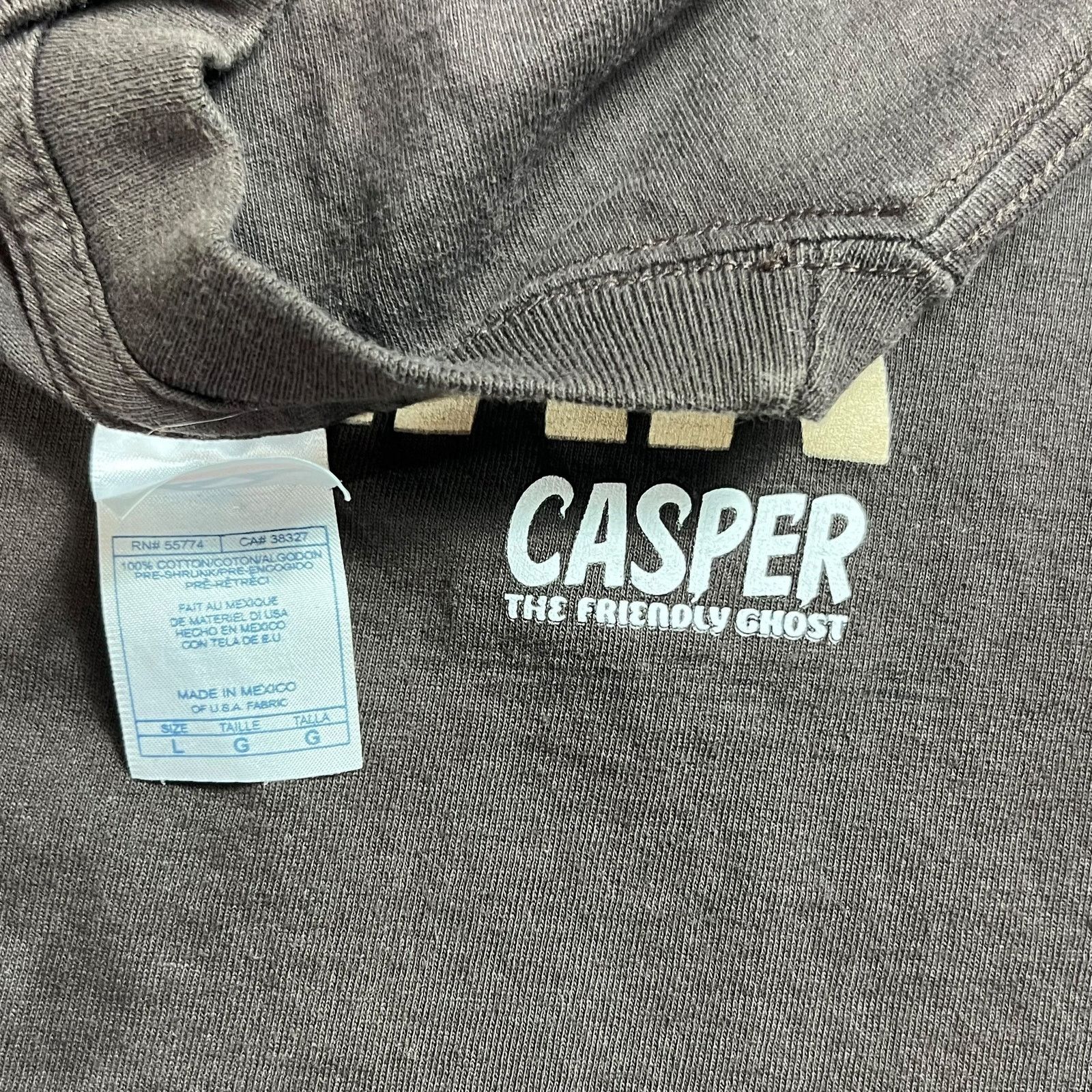 Vintage Vintage Y2K Casper The Ghost Wish You Would Disappear tee Size US L / EU 52-54 / 3 - 6 Thumbnail