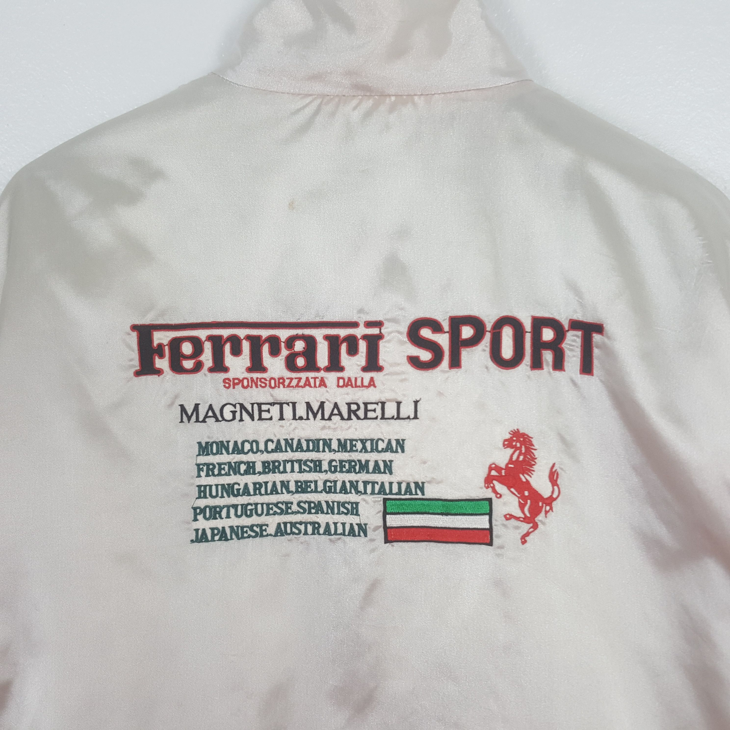 Ferrari Vintage Ferrari Sport Magneti Marelli Bombers Jacket C314N11 Size US L / EU 52-54 / 3 - 2 Thumbnail