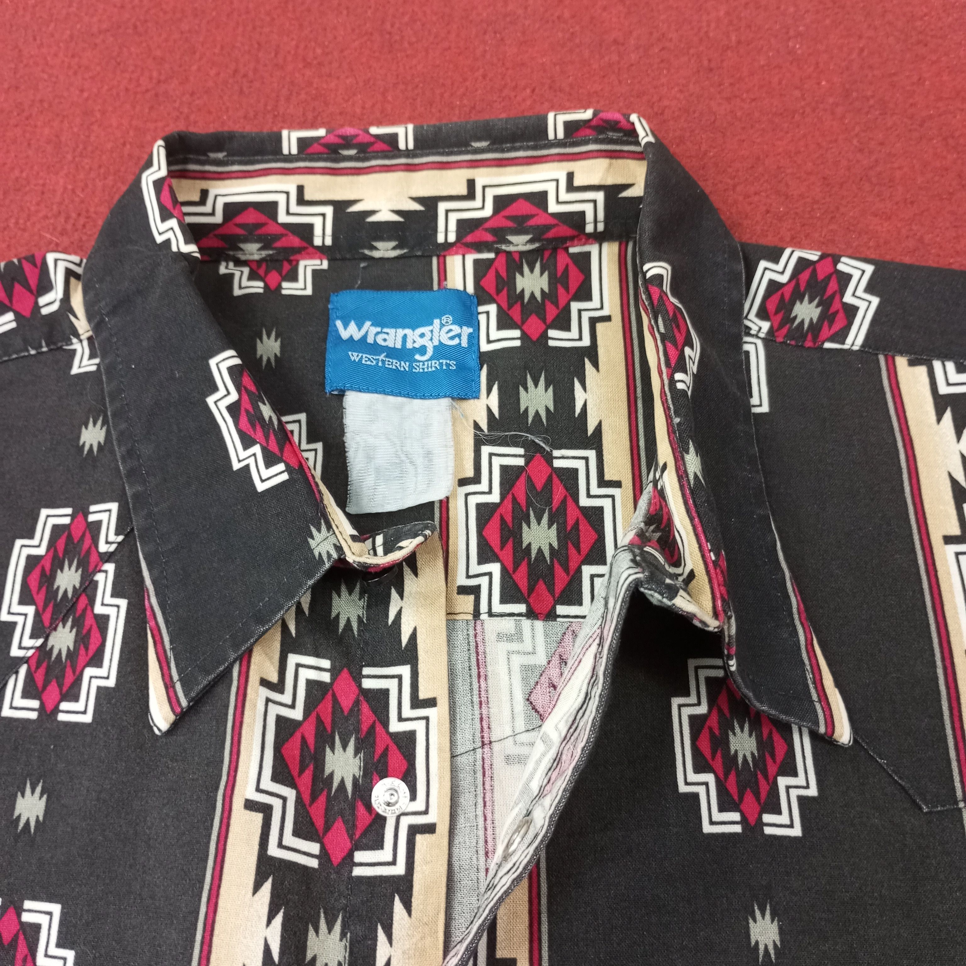 Wrangler Wrangler Western Shirts Classic Style c223n5 Size US XXL / EU 58 / 5 - 3 Thumbnail