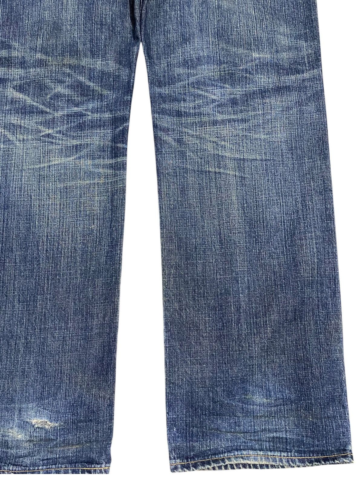 Japanese Brand Vintage Project SRS Rhinestone Avant Garde Style Jeans Size US 34 / EU 50 - 9 Thumbnail