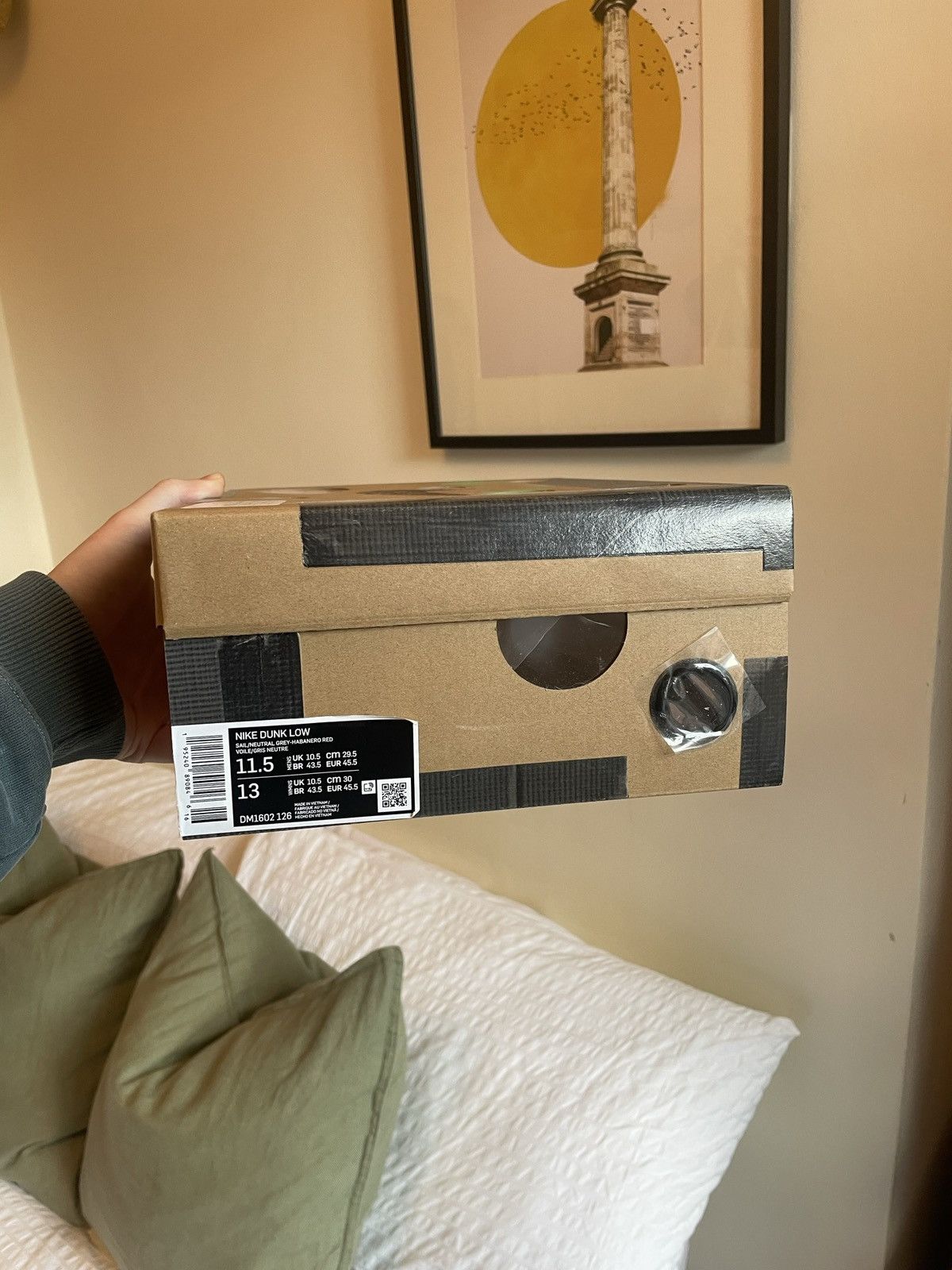Nike × Off-White Nike x Off-White Dunk Low, Lot 23, UK10.5 / US11.5 Size US 11.5 / EU 44-45 - 8 Thumbnail