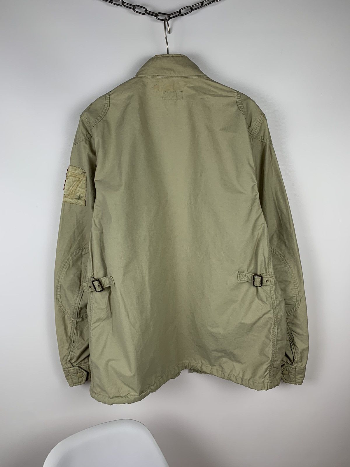 Vintage Vintage Y2K Polo Jeans Co. Ralph Lauren M-65 Jacket Military Size US L / EU 52-54 / 3 - 13 Thumbnail