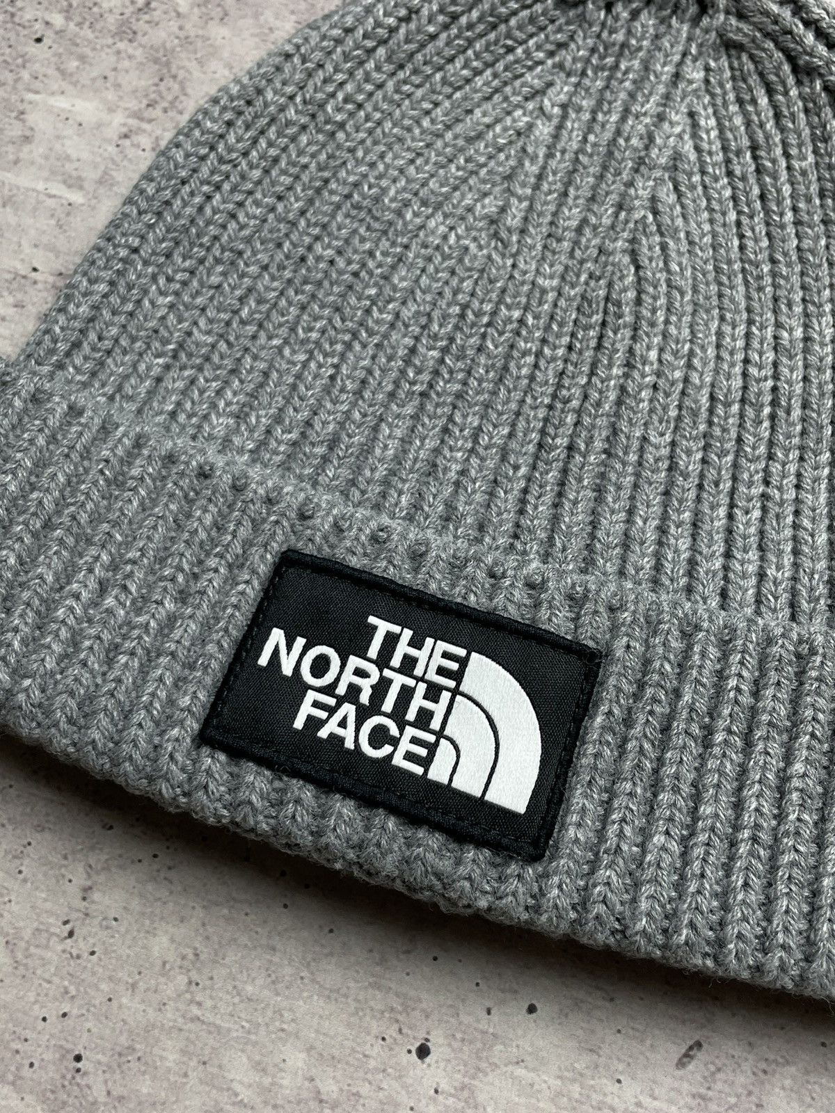 The North Face × Vintage Vintage The North Face Logo Beanie Hat Size ONE SIZE - 2 Thumbnail