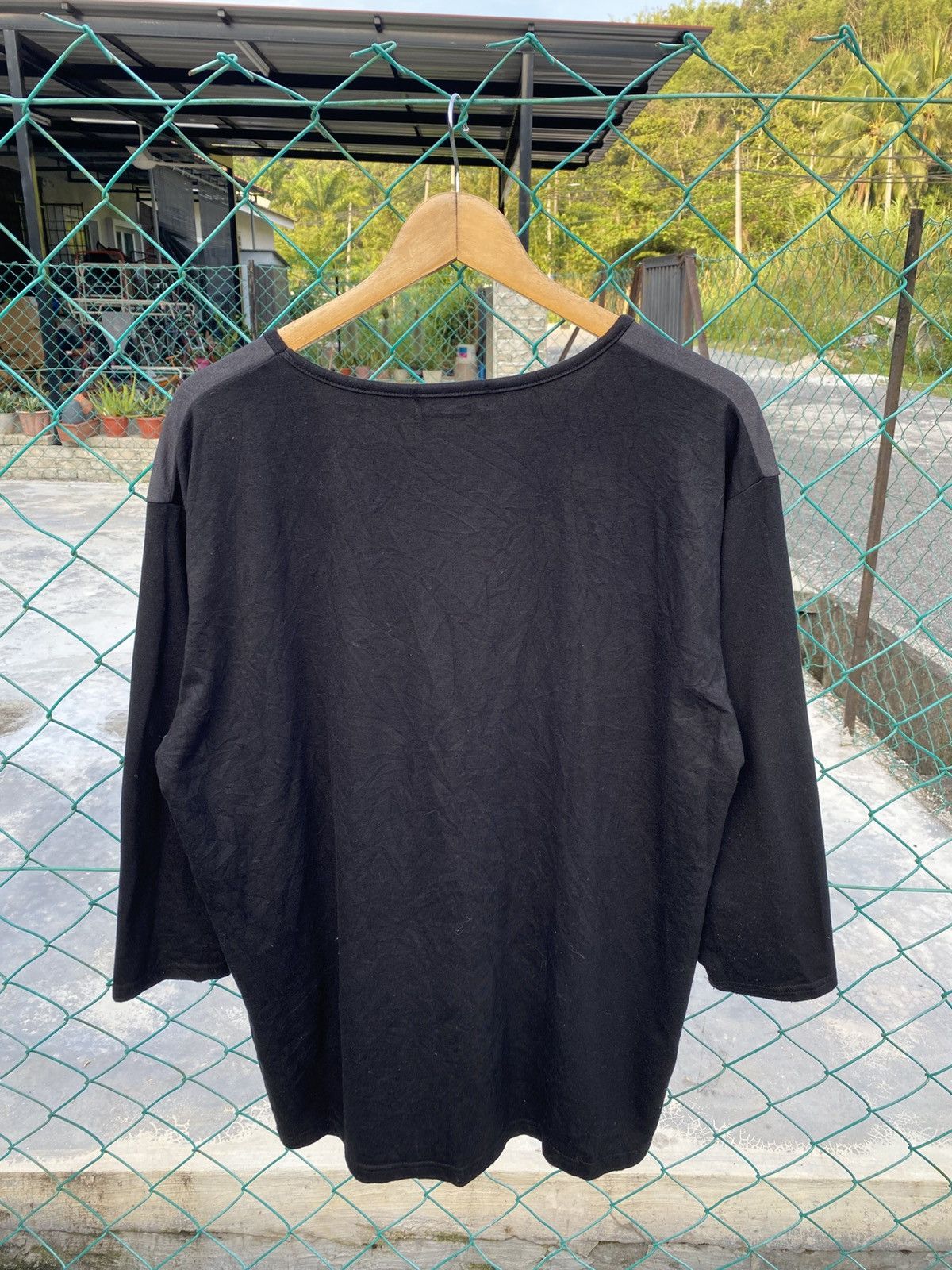 Seditionaries black peace now gothic style 3/4 sleeve tee Size L / US 10 / IT 46 - 2 Thumbnail