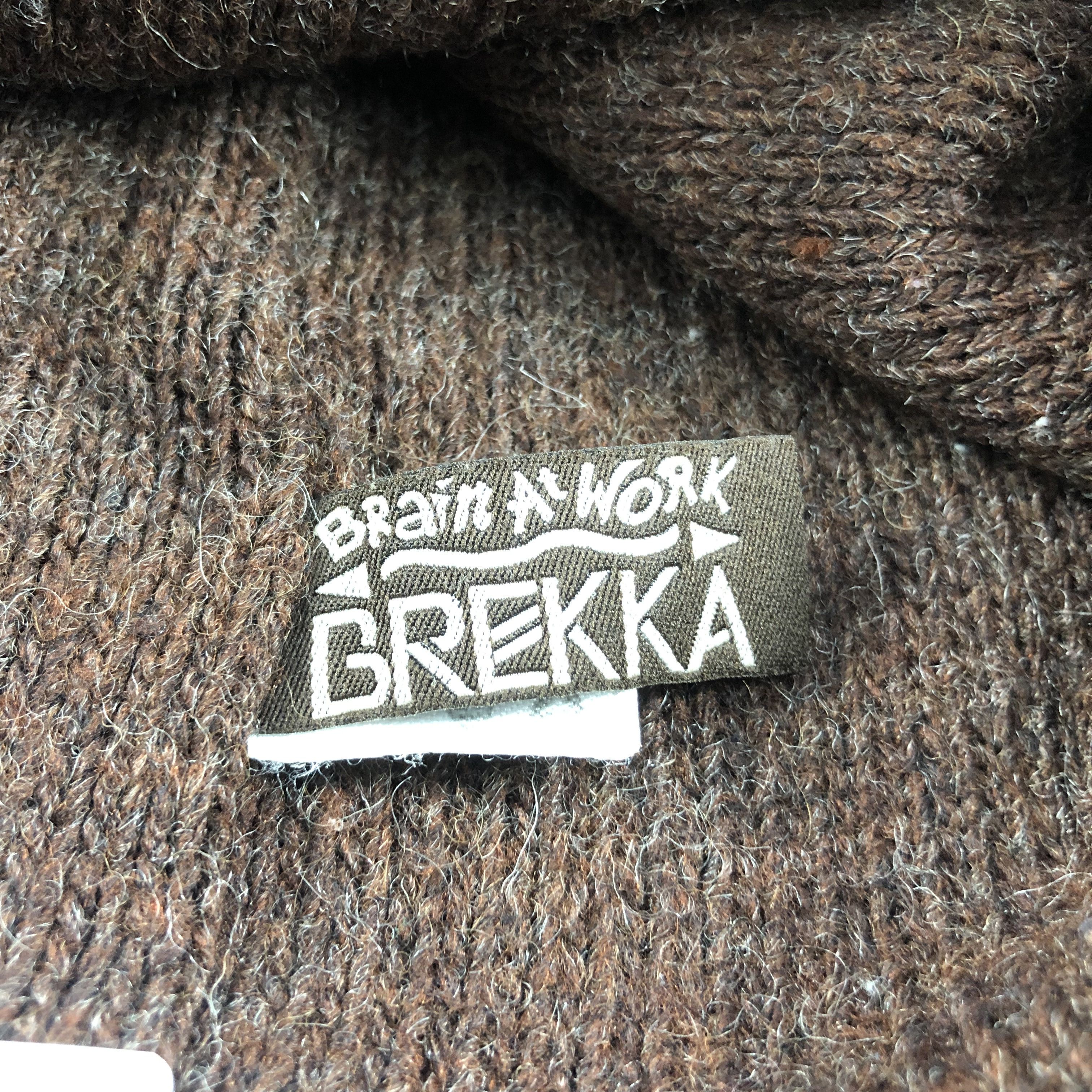 Vintage Unknown Brain at Work Grekka Beanie Snowcap Snow Hat B180 Size ONE SIZE - 6 Thumbnail