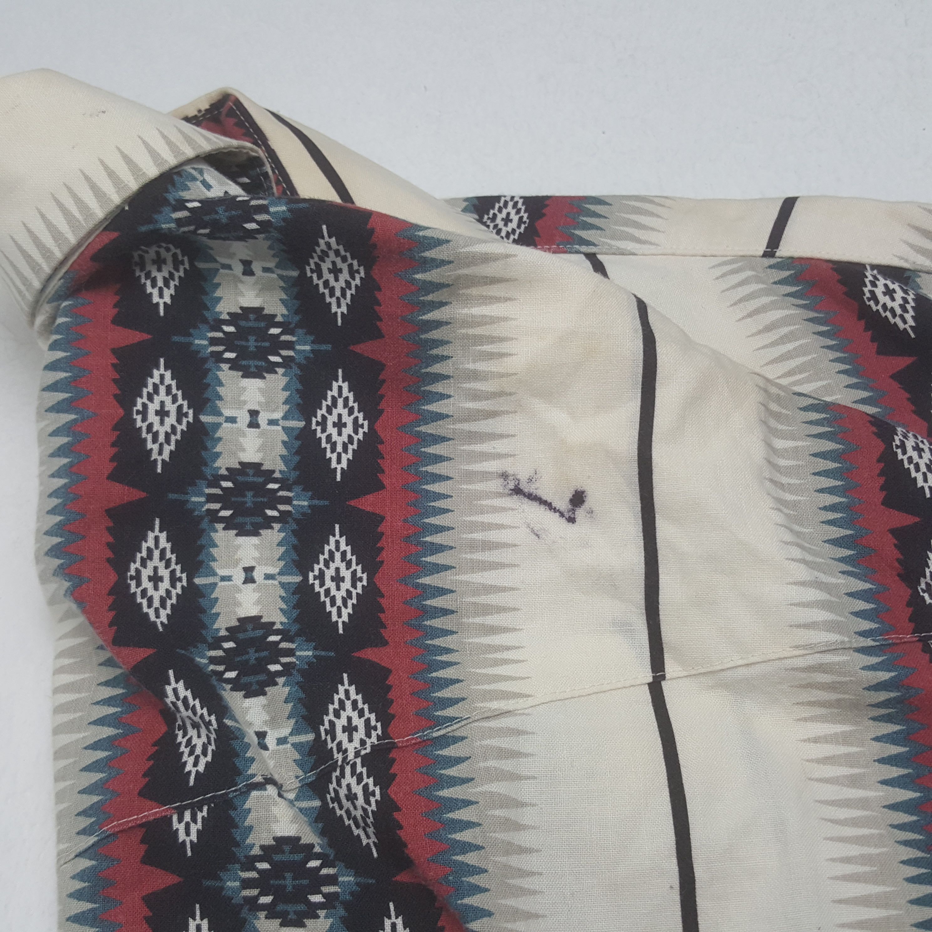 Vintage × Wrangler Vintage Wrangler Japanese Button Up Shirt Size US XL / EU 56 / 4 - 10 Thumbnail