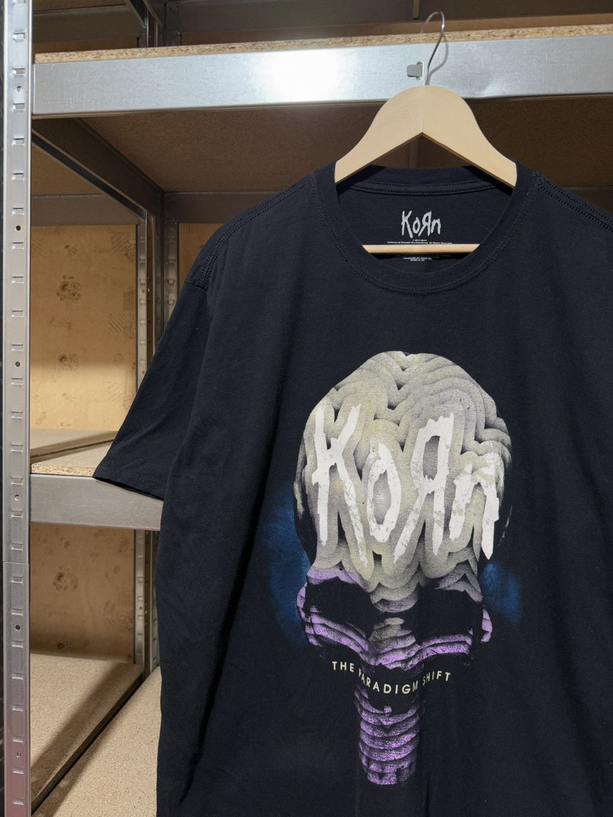 Band Tees × Vintage Vintage 2013 Korn The Paradigm Shift Rock Retro T-Shirt Y2K Size US XXL / EU 58 / 5 - 3 Thumbnail
