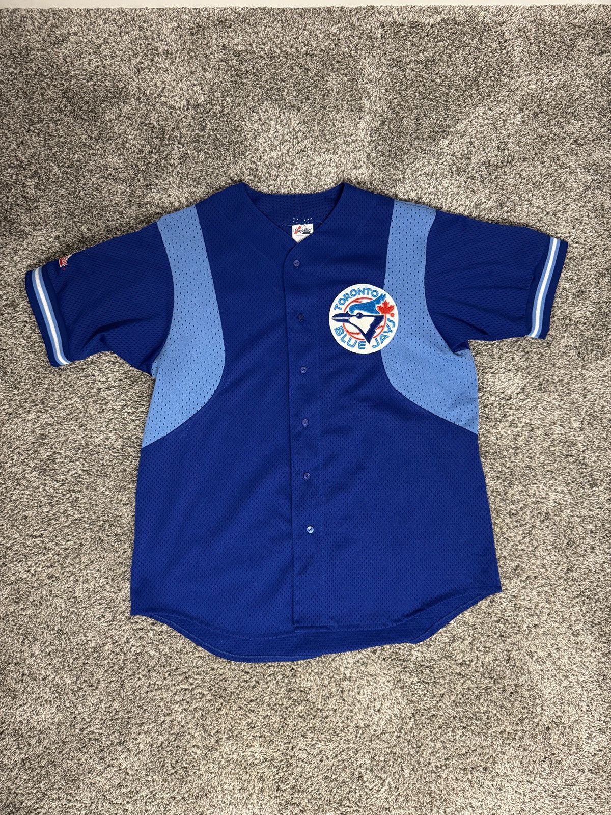 Majestic Vintage Toronto Blue Jays Jersey Size US XL / EU 56 / 4 - 1 Thumbnail