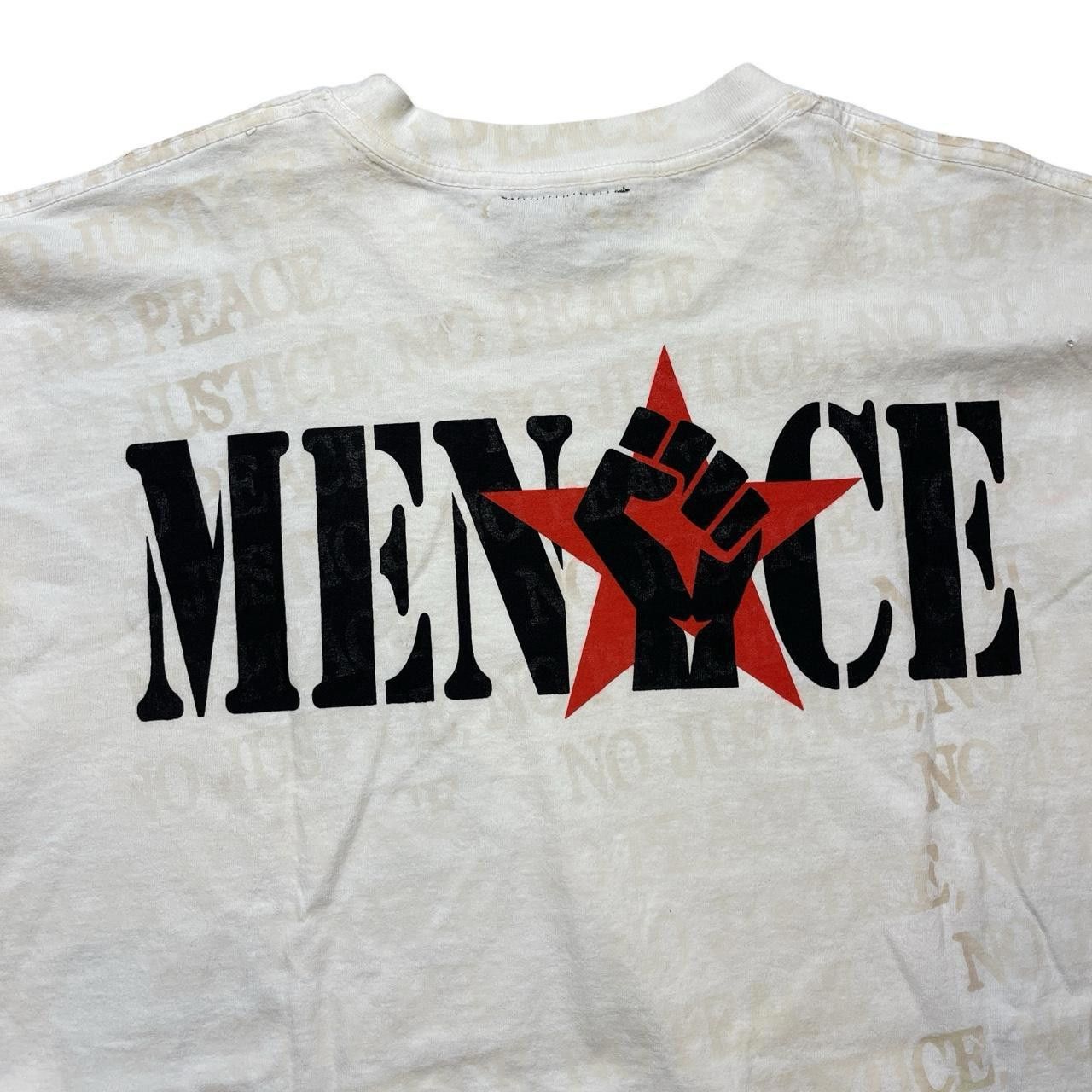 Designer MENACE “No Justice No Peace” heat reactive tee Size US XL / EU 56 / 4 - 4 Thumbnail