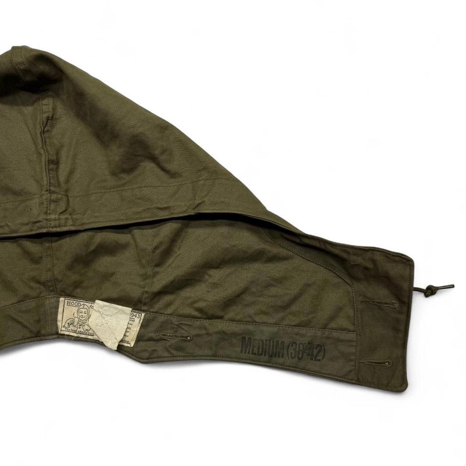 Other Authentic WWII field jacket hood M Size ONE SIZE - 5 Thumbnail