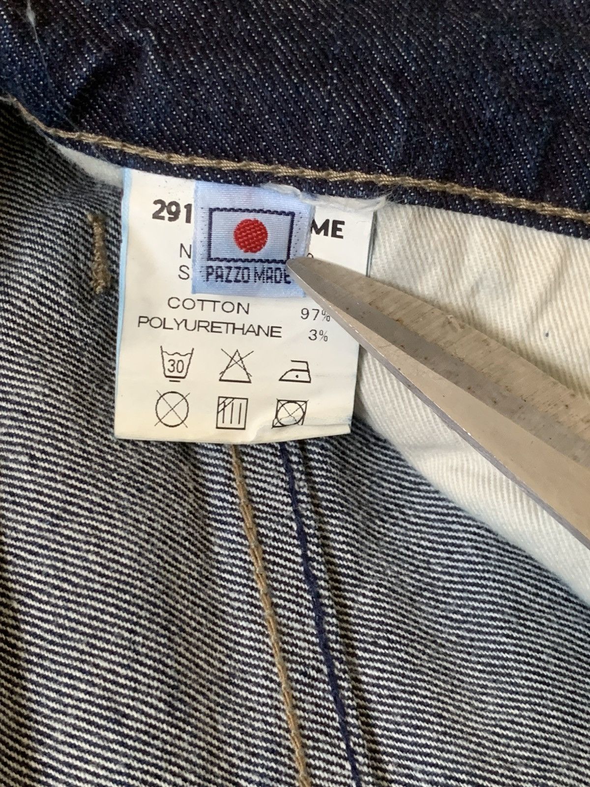 Designer × Japanese Brand 🔥 291295 Homme Japanese Brand Denim Pants New With Tag Size US 34 / EU 50 - 20 Thumbnail