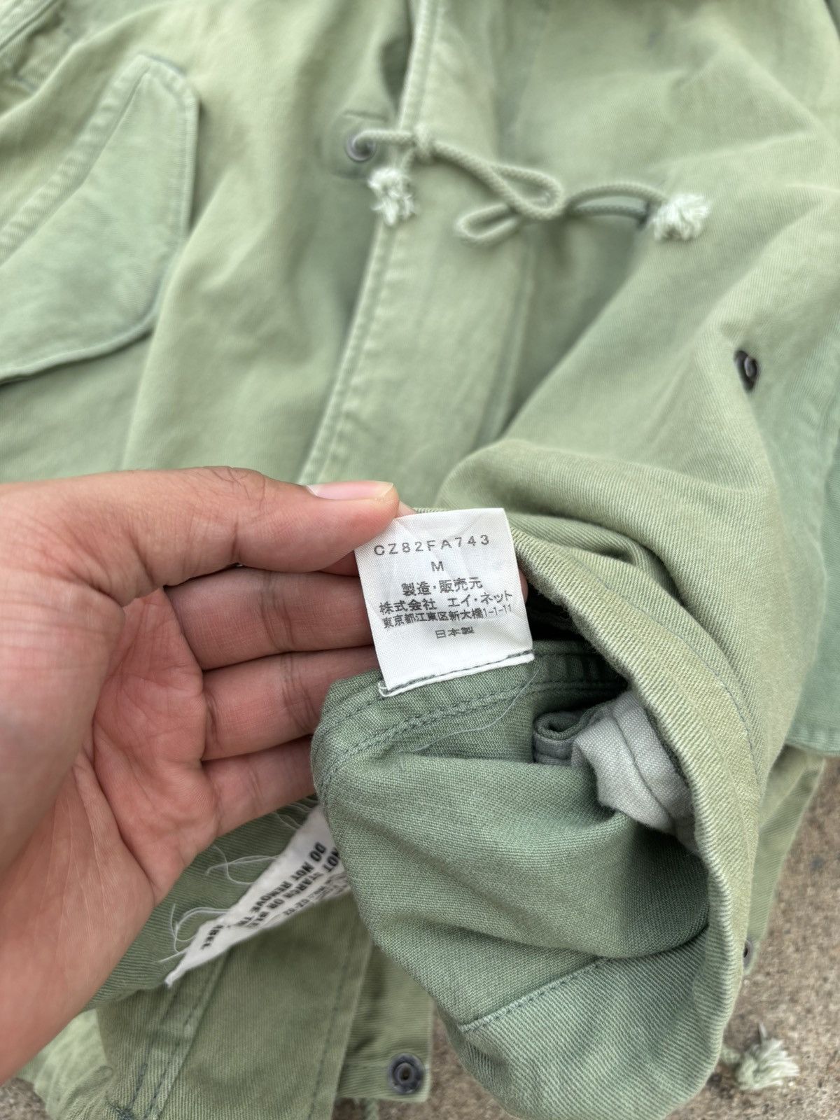 CABANE de ZUCCa FADED ZUCCA BY ISSEY MIYAKE ZIP JACKET COAT Size US S / EU 44-46 / 1 - 16 Thumbnail