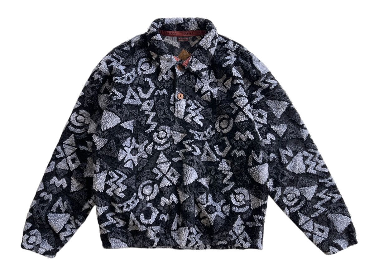 Vintage Vintage Canada Tsunami 3D Print Fleece Pullover Streetwear Size US S / EU 44-46 / 1 - 3 Thumbnail