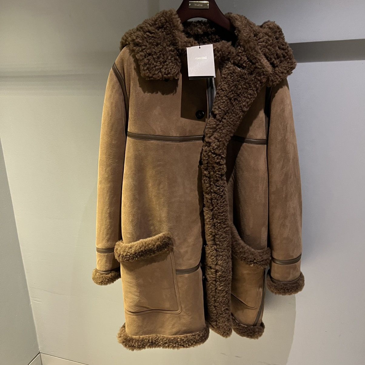Tom Ford Tom Ford Shearling Coat in Medium Size US M / EU 48-50 / 2 - 2 Thumbnail