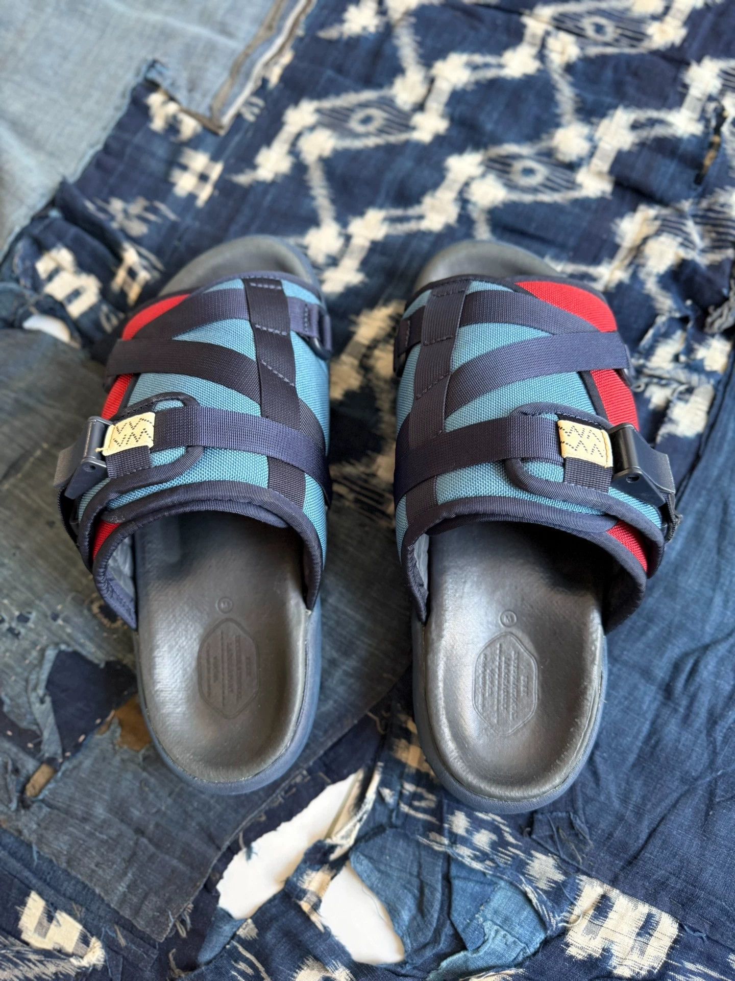 Other VISVIM Christo M Orange Slides Sandals No Box Final Sale Size US 10 / EU 43 - 5 Thumbnail