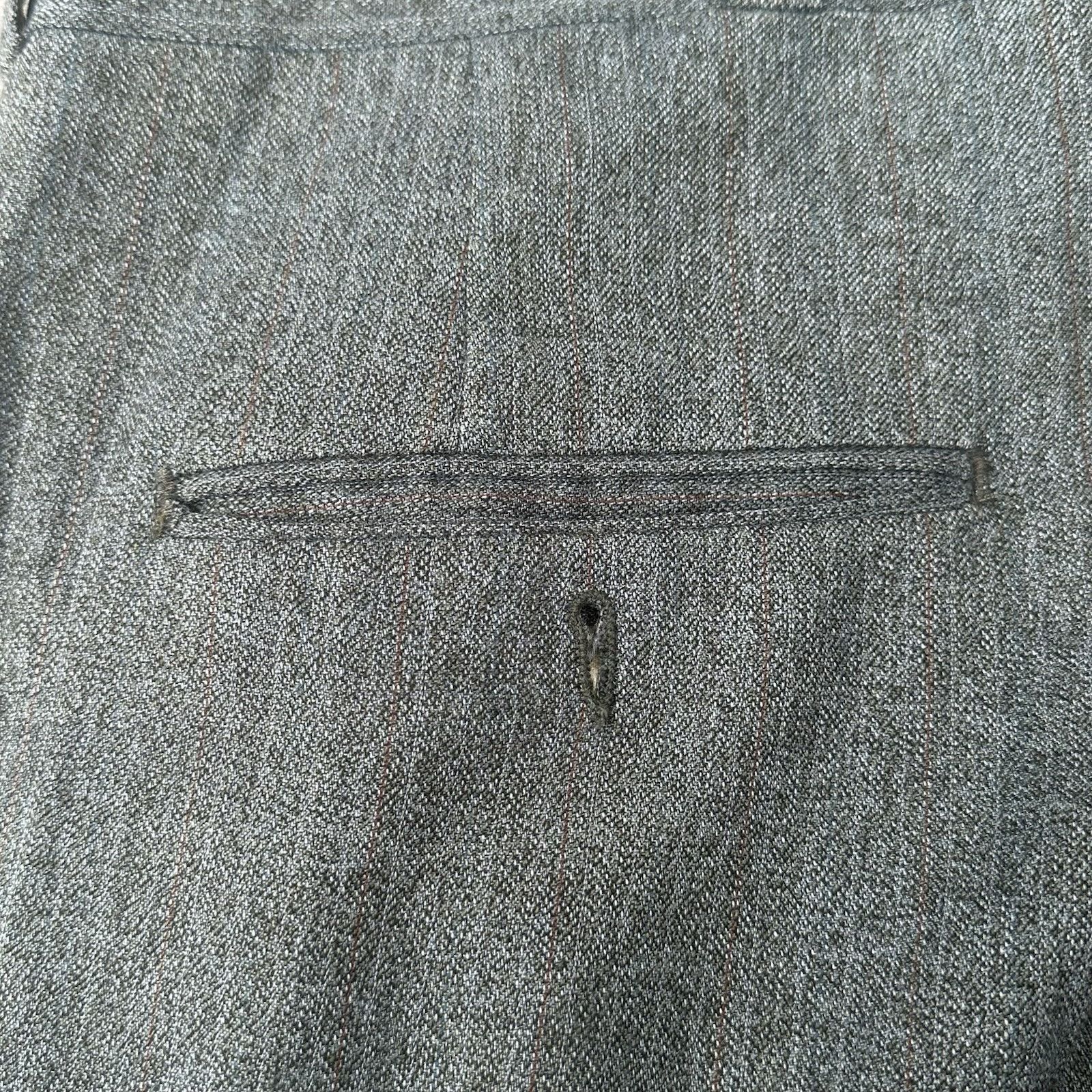 Towncraft VTG 1960s Penneys Towncraft Suit Mens 40R Jacket Coat 32x28 Size 40R - 20 Thumbnail