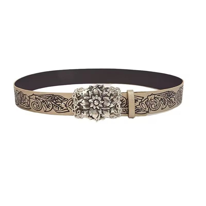 Japanese Brand Rose Buckle Belt Size ONE SIZE - 4 Thumbnail