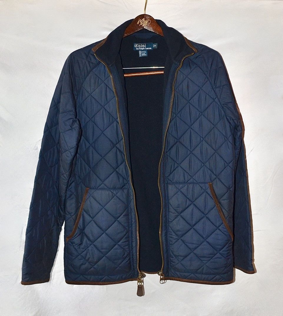 Polo Ralph Lauren Polo Ralph Lauren Quilted Jacket Navy Small Hunting Style Size US S / EU 44-46 / 1 - 2 Thumbnail
