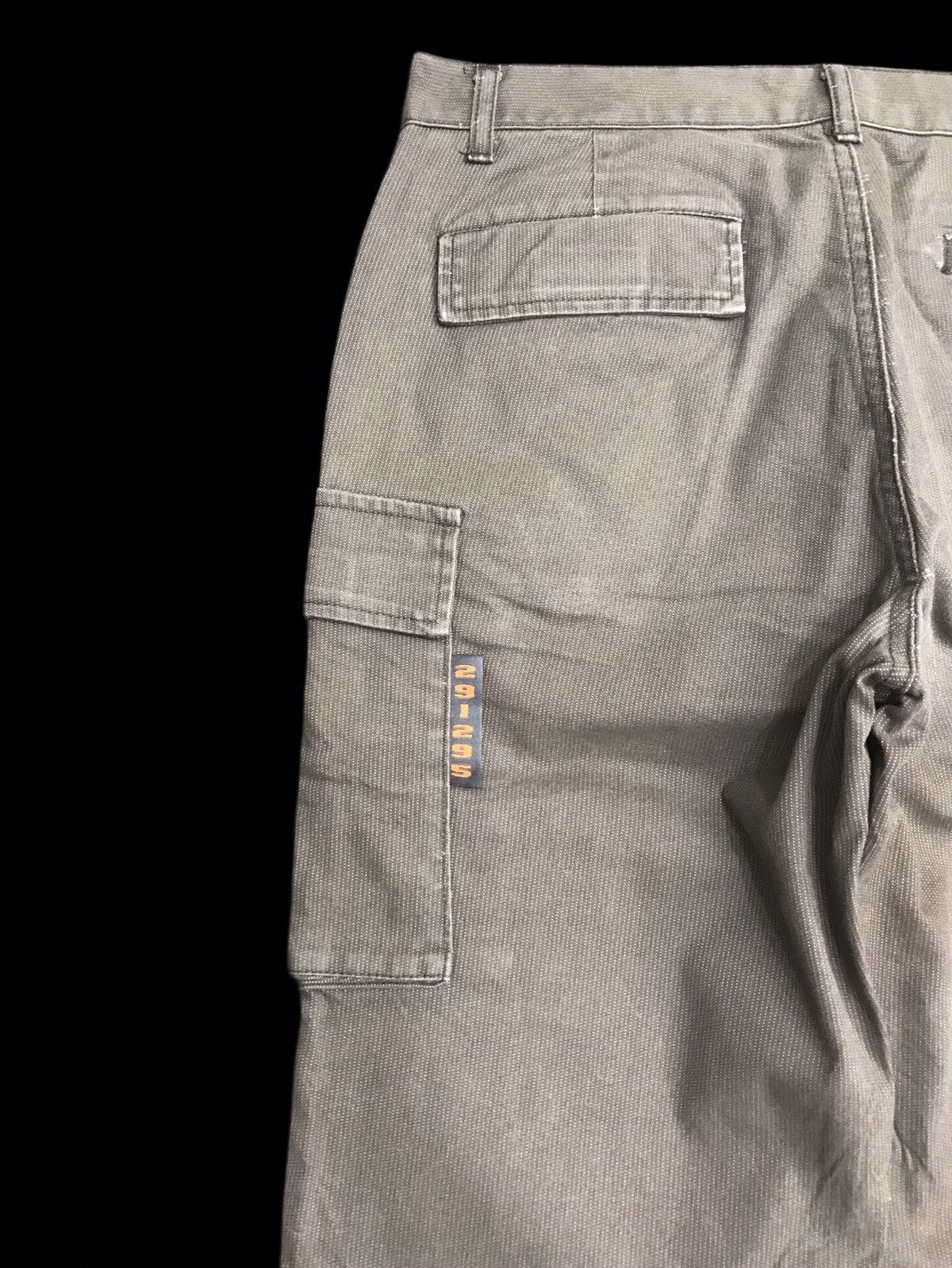 Japanese Brand 291295 HOMME Japan Tactical Number Nine Style Cargo Pant Size US 31 - 8 Thumbnail