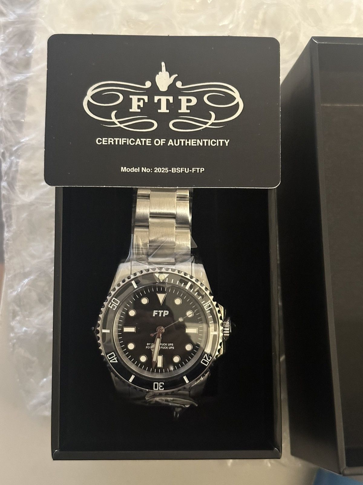 Fuck The Population FTP Watch- 2025-BSFU- TIMEPIECE | Grailed