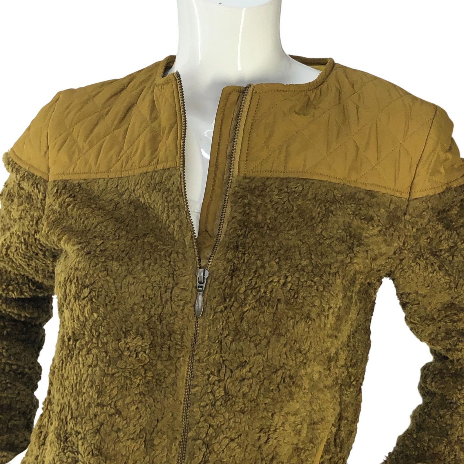Prana Prana Size S Jacket Good Lux Mixed Media Quilted Sherpa Size S / US 4 / IT 40 - 2 Thumbnail