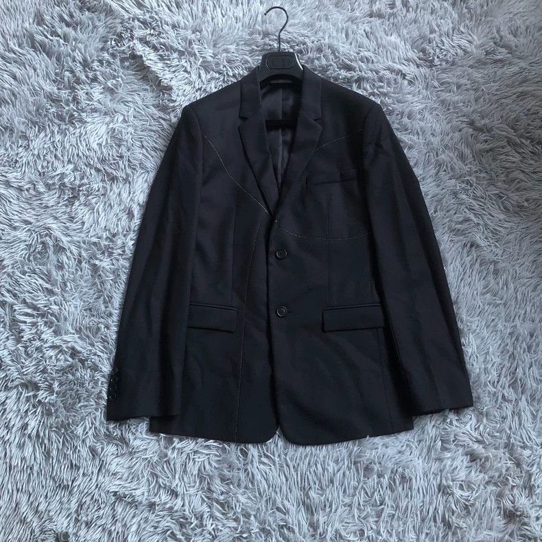 Dior Dior 15ss stitched wool suit 2501-Nextarrow Size 44R - 1 Thumbnail