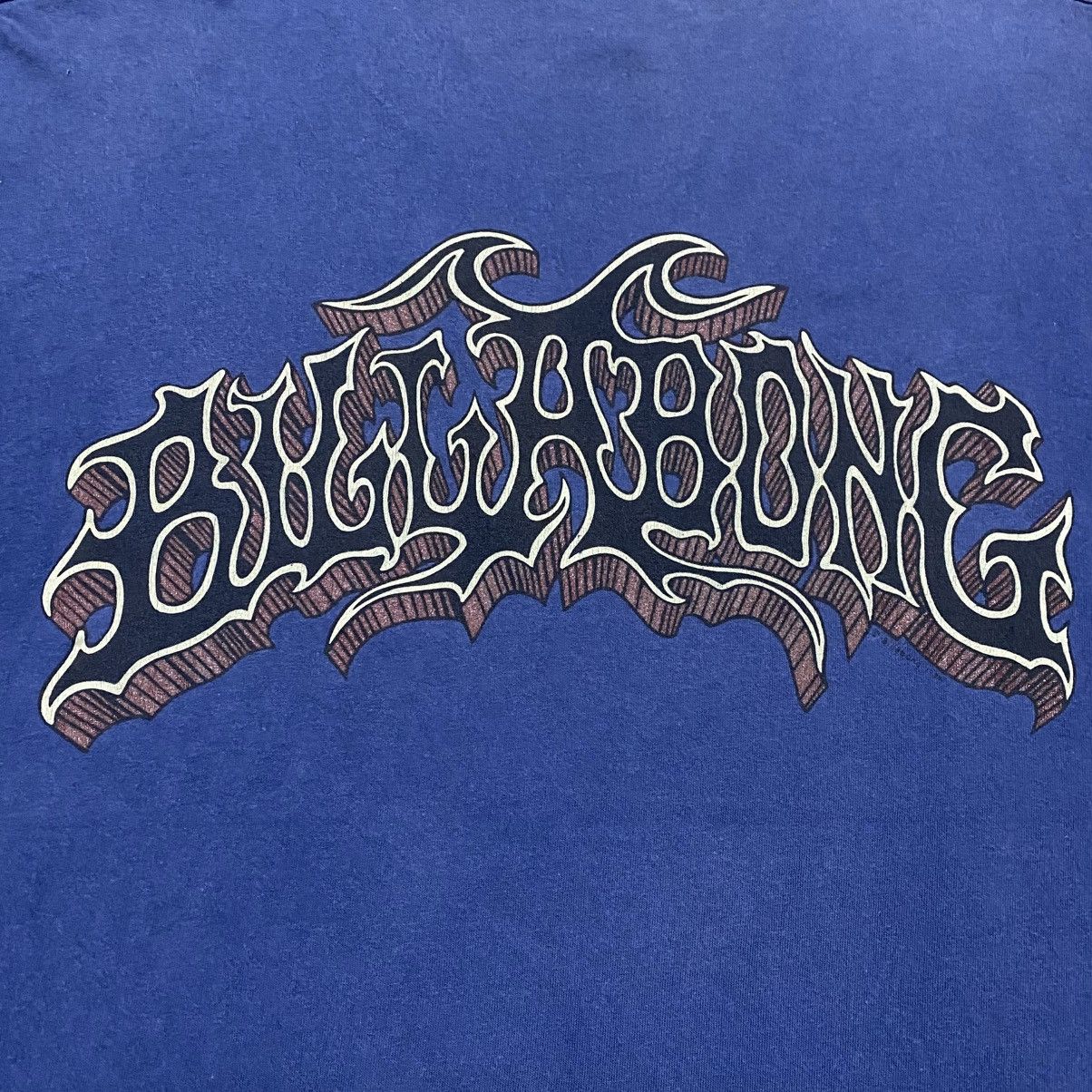 Billabong Rare‼️🔥Vintage Billabong SpellOut Flame Long Sleeve T-Shirt Size US M / EU 48-50 / 2 - 8 Thumbnail