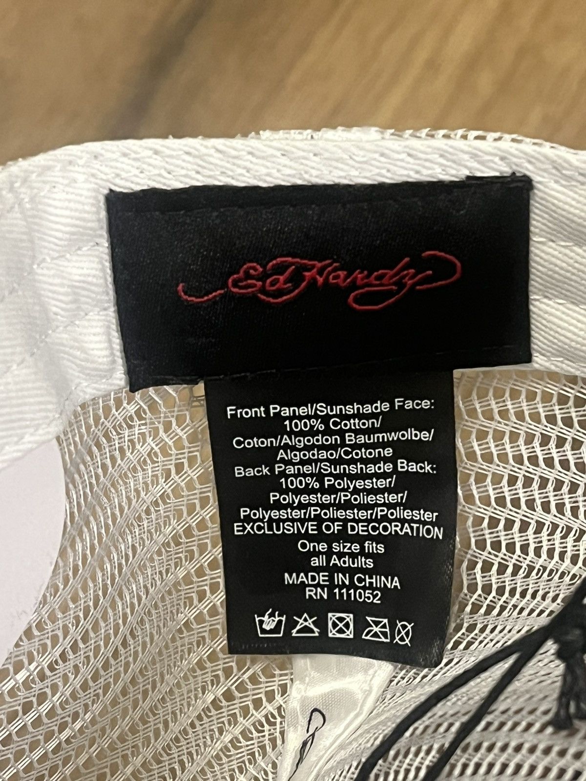 Ed Hardy × Vintage Ed Hardy Tiger Trucker Hat New Vintage Y2K Size ONE SIZE - 5 Thumbnail