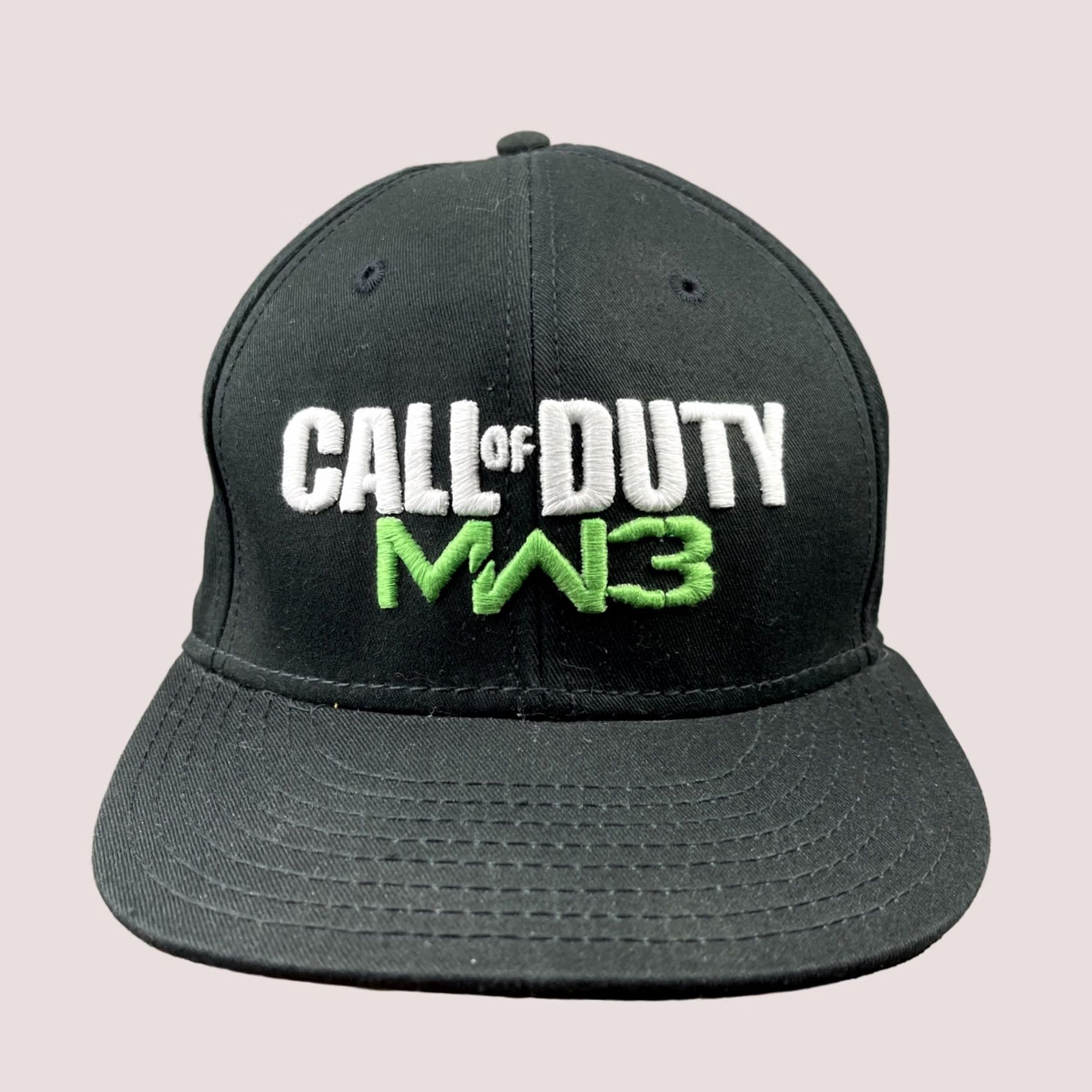 Vintage VINTAGE Call Of Duty Hat Cap Mens Large XL Black Fitted Activision Video Games COD Size ONE SIZE - 1 Thumbnail