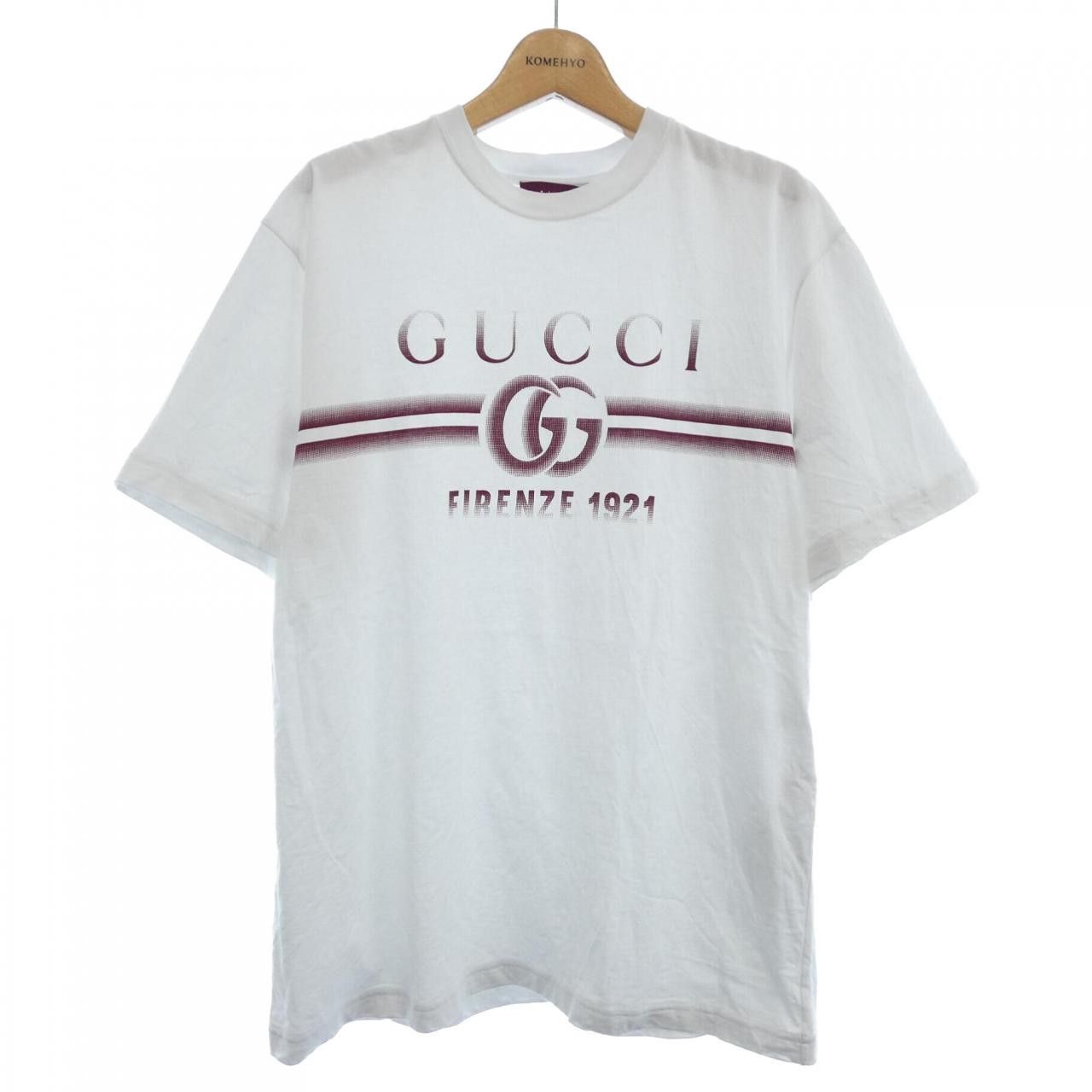 Gucci Gucci Gucci Cotton T Shirt Textile T-Shirts 785345XJGKJ DUTY FREE for USA Size ONE SIZE - 1 Thumbnail